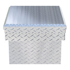 UWS TBS-60-A-LP Bright Aluminum 60" Angled Truck Tool Box with Low Profile (LTL Shipping Only)