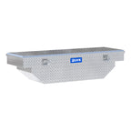 UWS TBS-60-A Bright Aluminum 60" Angled Crossover Truck Tool Box (LTL Shipping Only)