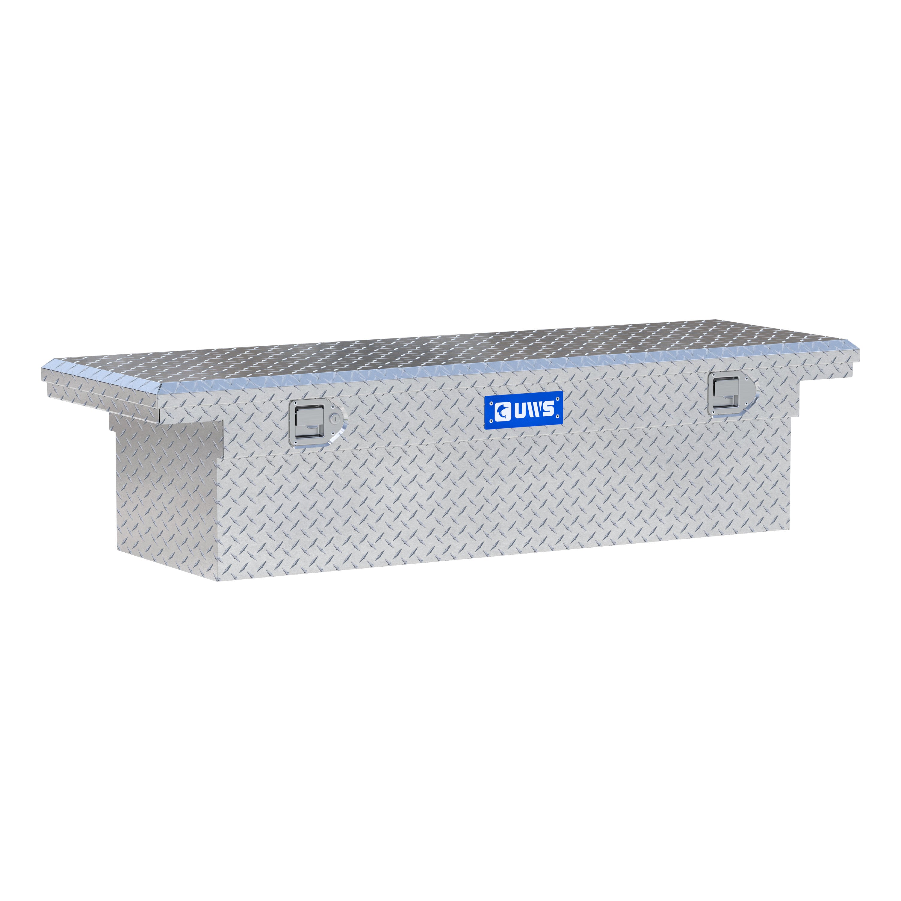 UWS TBS-60-LP Bright Aluminum 60" Crossover Truck Tool Box, Low Profile (LTL Shipping Only)
