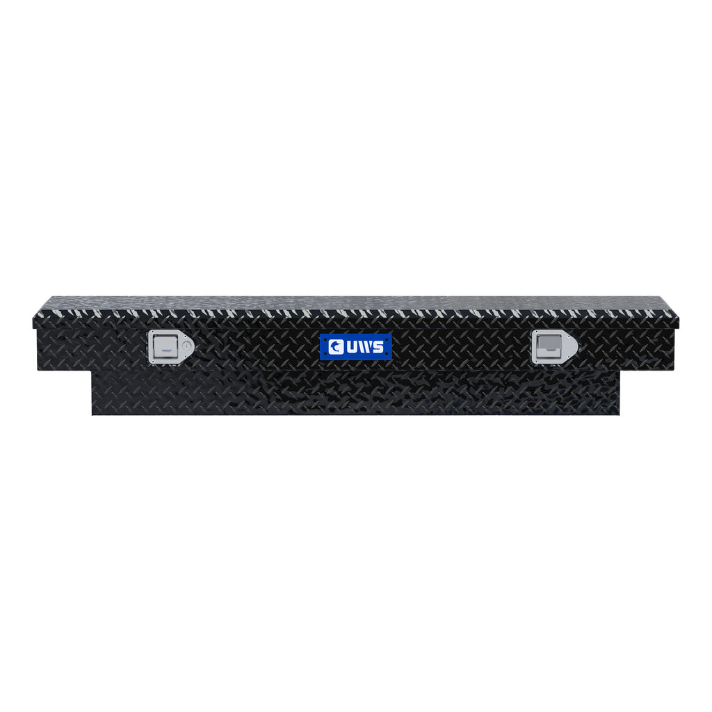 UWS TBS-60-SL-BLK Gloss Black Aluminum 60" Slim-Line Crossover Truck Tool Box (LTL Shipping Only)