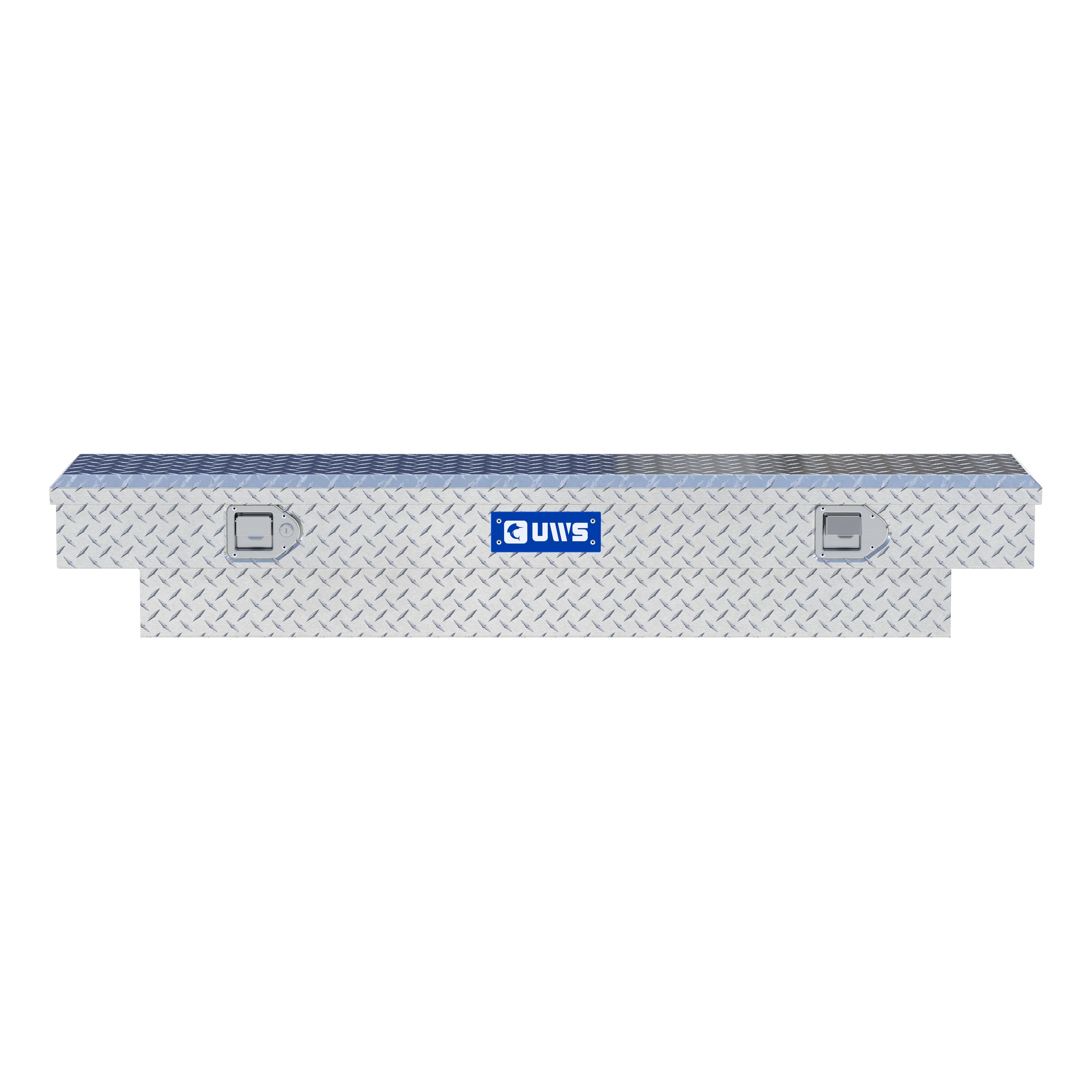 UWS TBS-60-SL Bright Aluminum 60" Slim-Line Crossover Truck Tool Box (LTL Shipping Only)