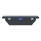UWS TBS-63-A-LP-MB Matte Black Aluminum 63" Angled Truck Tool Box, Low Profile (LTL Shipping Only)