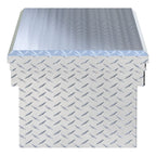 UWS TBS-63-LP Bright Aluminum 63" Crossover Truck Tool Box, Low Profile (LTL Shipping Only)