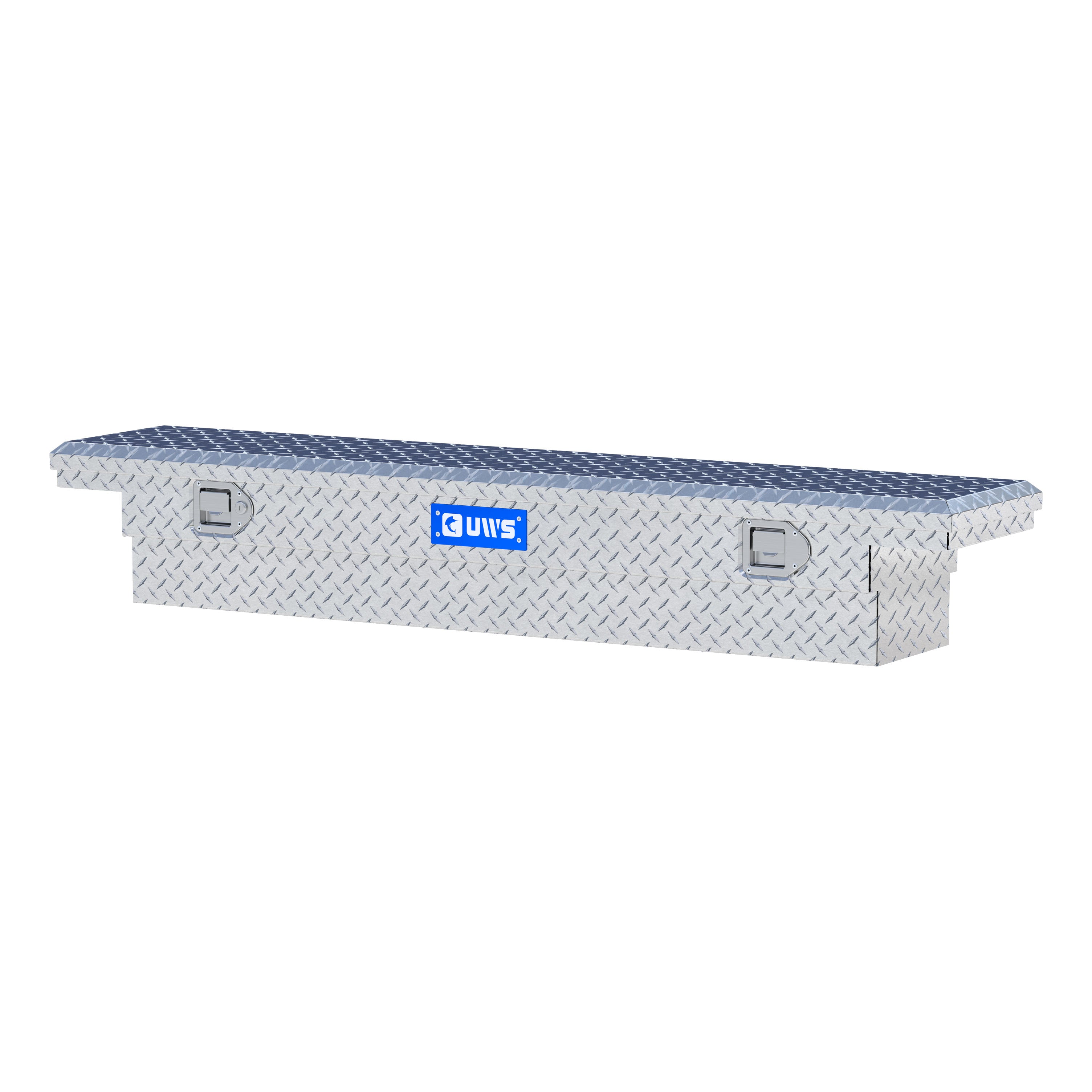 UWS TBS-63-SL-LP Bright Aluminum 63" Slim-Line Truck Tool Box, Low Profile (LTL Shipping Only)
