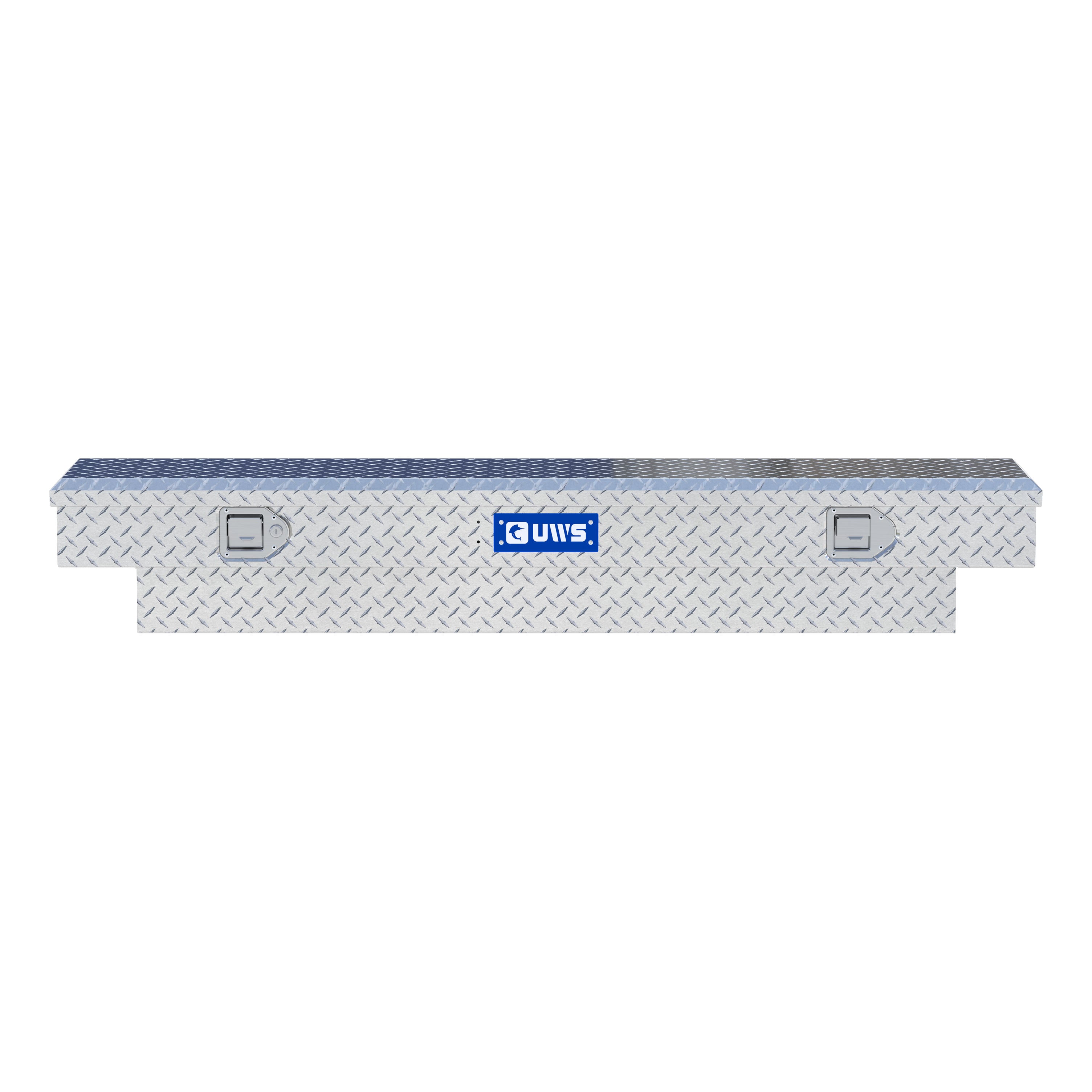 UWS TBS-63-SL Bright Aluminum 63" Slim-Line Crossover Truck Tool Box (LTL Shipping Only)