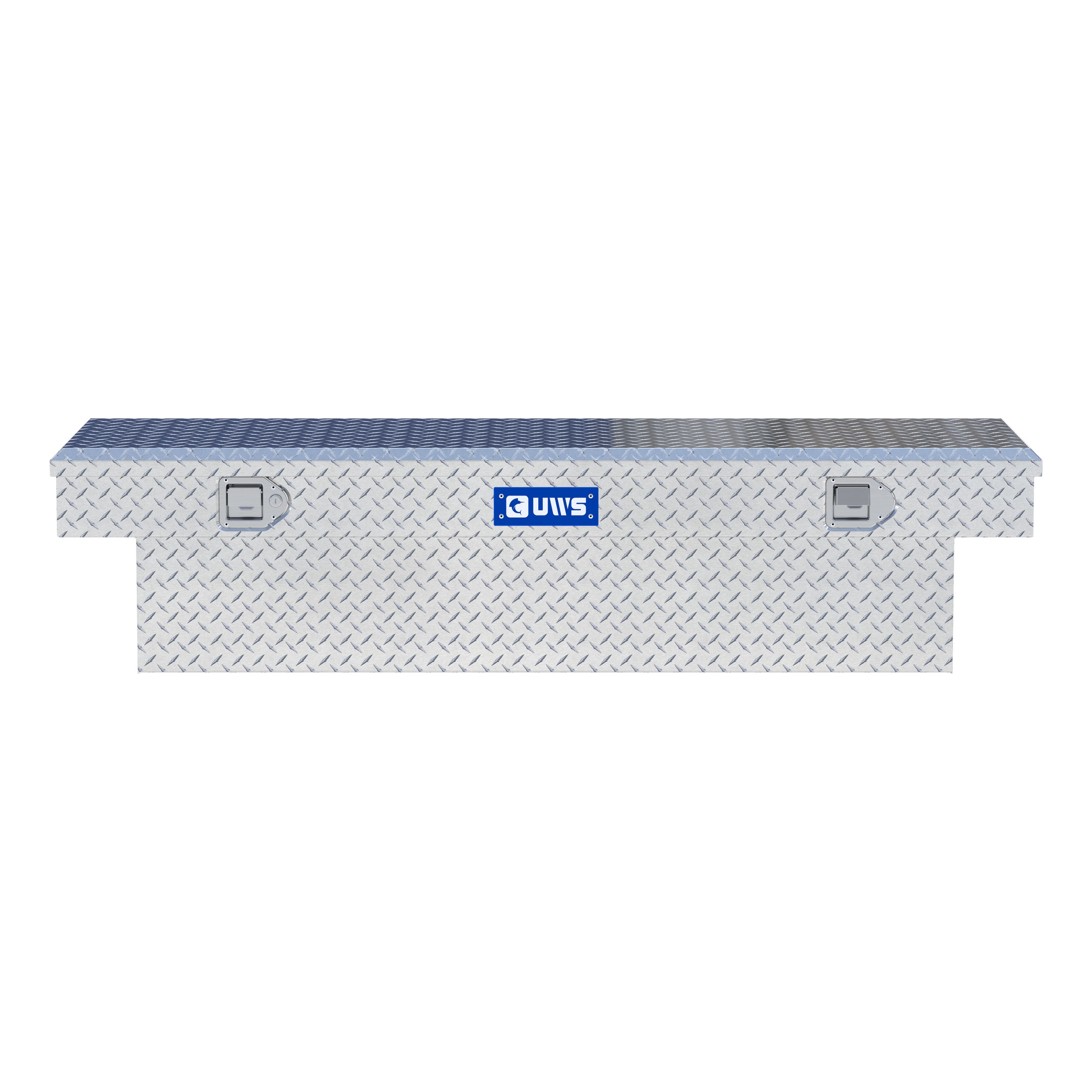 UWS TBS-63 Bright Aluminum 63" Crossover Truck Tool Box (LTL Shipping Only)