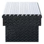 UWS TBS-66-BLK Gloss Black Aluminum 66" Crossover Truck Tool Box (LTL Shipping Only)