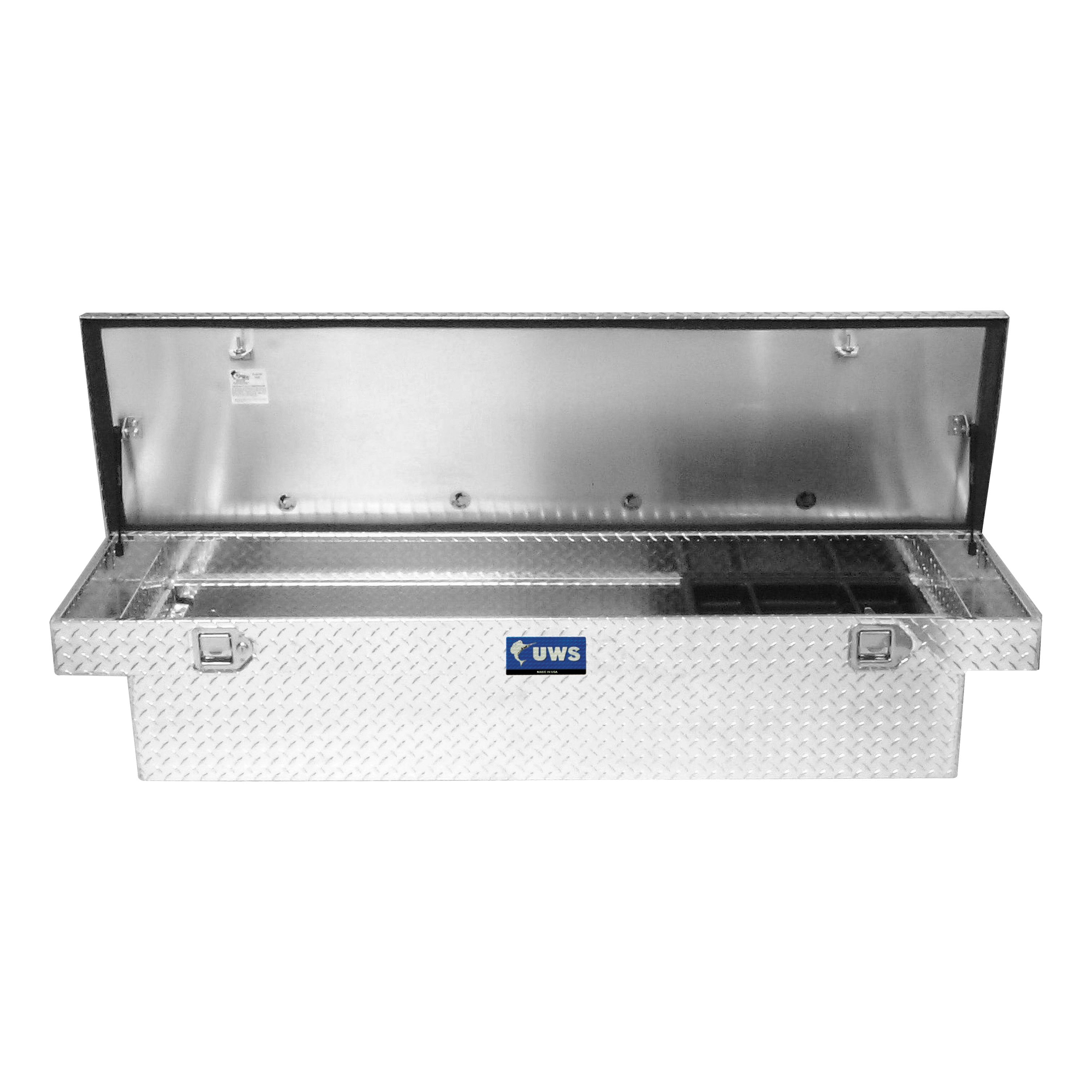 UWS TBS-66 Bright Aluminum 66" Crossover Truck Tool Box (LTL Shipping Only)