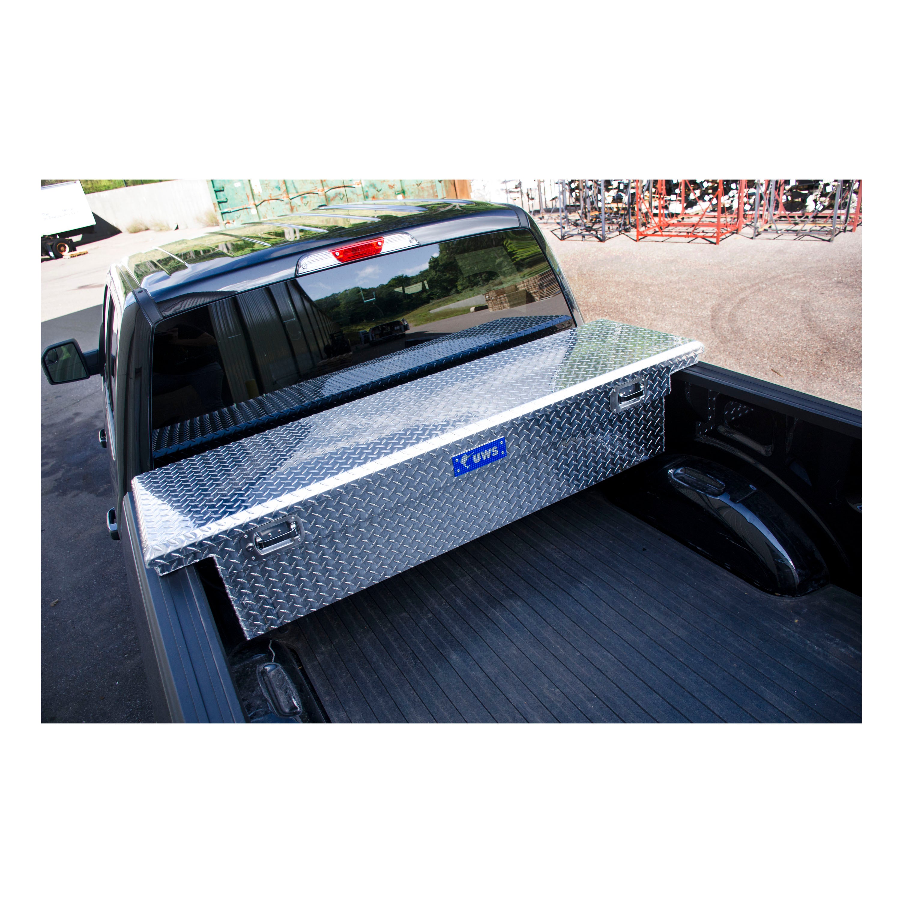 UWS TBS-69-LP-PH Aluminum 69" Truck Tool Box with Low Profile, Pull Handles (LTL Shipping Only)
