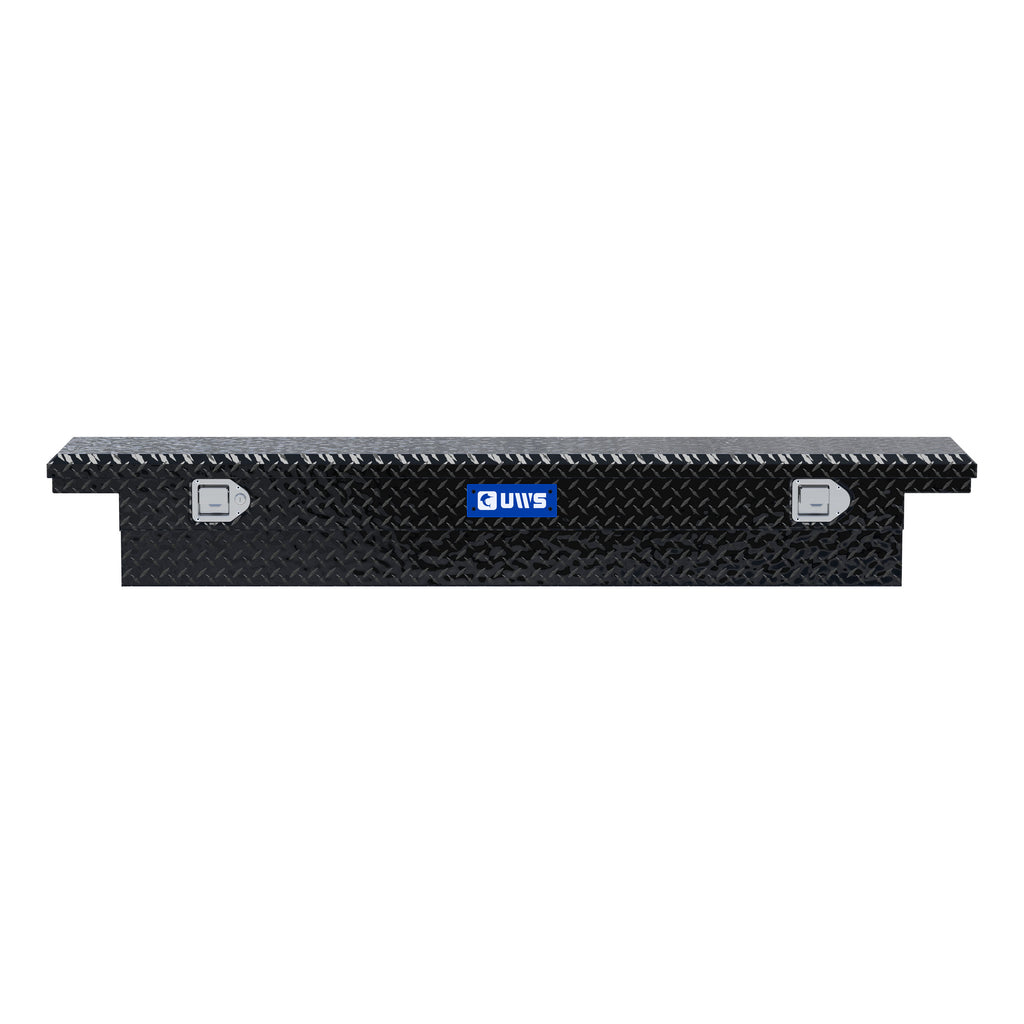 UWS TBS-69-SL-LP-B Gloss Black Aluminum 69" Slim Truck Tool Box, Low Profile (LTL Shipping Only)