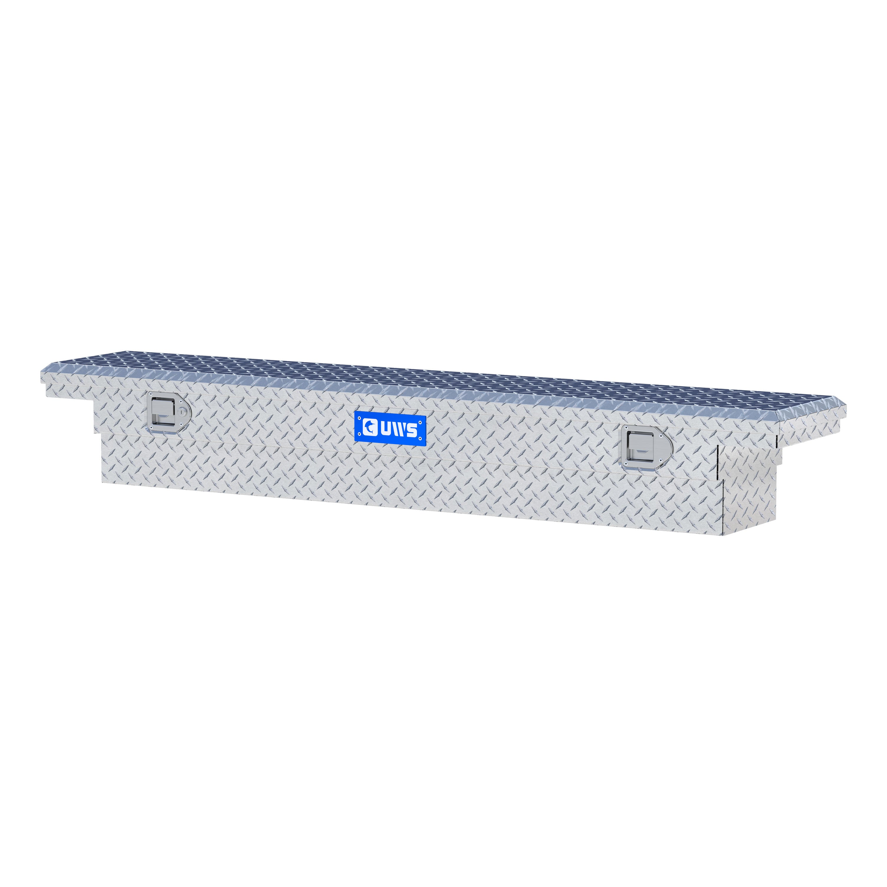 UWS TBS-69-SL-LP Bright Aluminum 69" Slim Truck Tool Box with Low Profile (LTL Shipping Only)