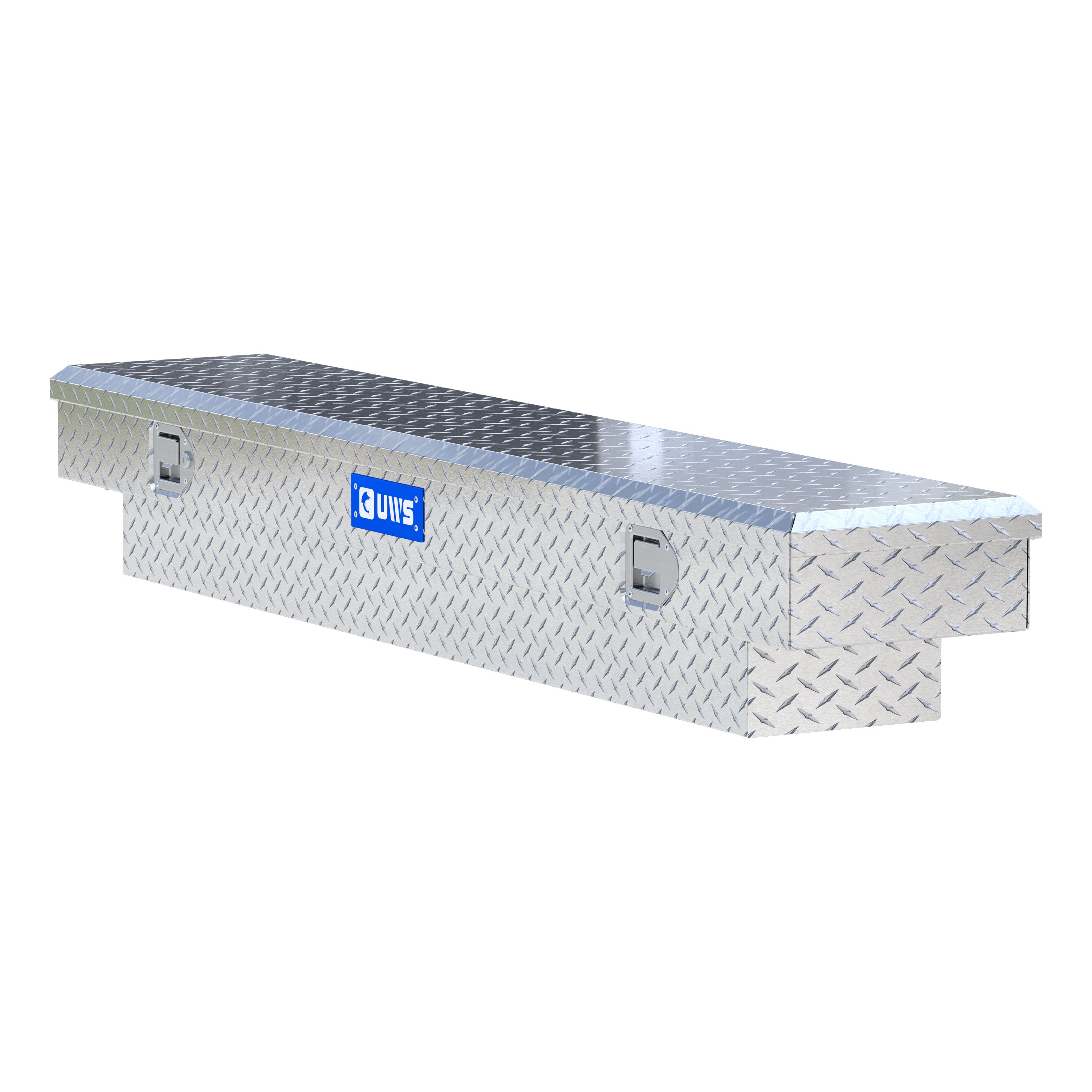 UWS TBS-69-SL Bright Aluminum 69" Slim-Line Crossover Truck Tool Box (LTL Shipping Only)