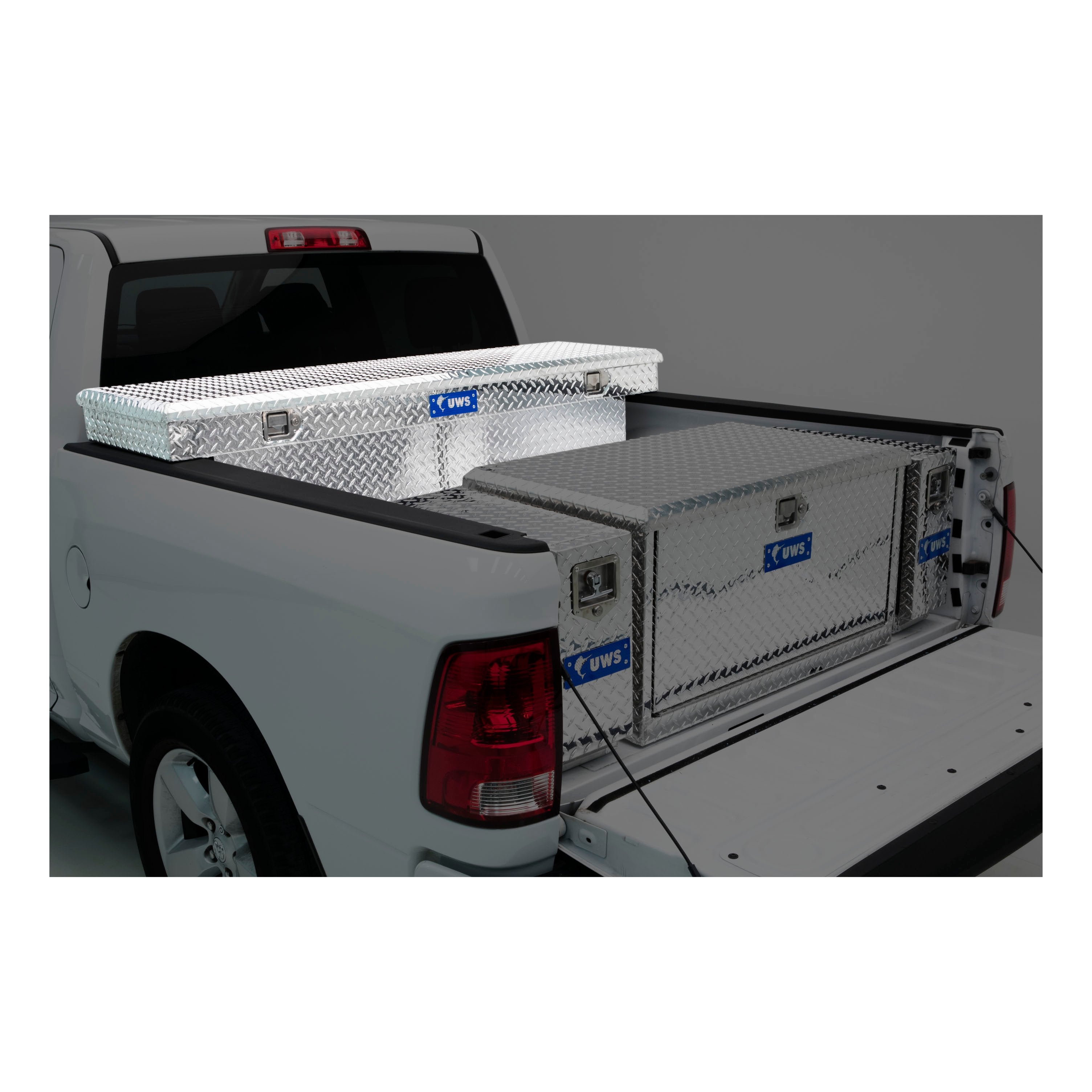UWS TBS-69 Bright Aluminum 69" Crossover Truck Tool Box (LTL Shipping Only)