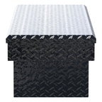 UWS TBS-72-BLK Gloss Black Aluminum 72" Crossover Truck Tool Box (LTL Shipping Only)