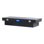 UWS TBS-72-LBTA-BLK Gloss Black Aluminum 72" Extra-Wide Crossover Truck Tool Box