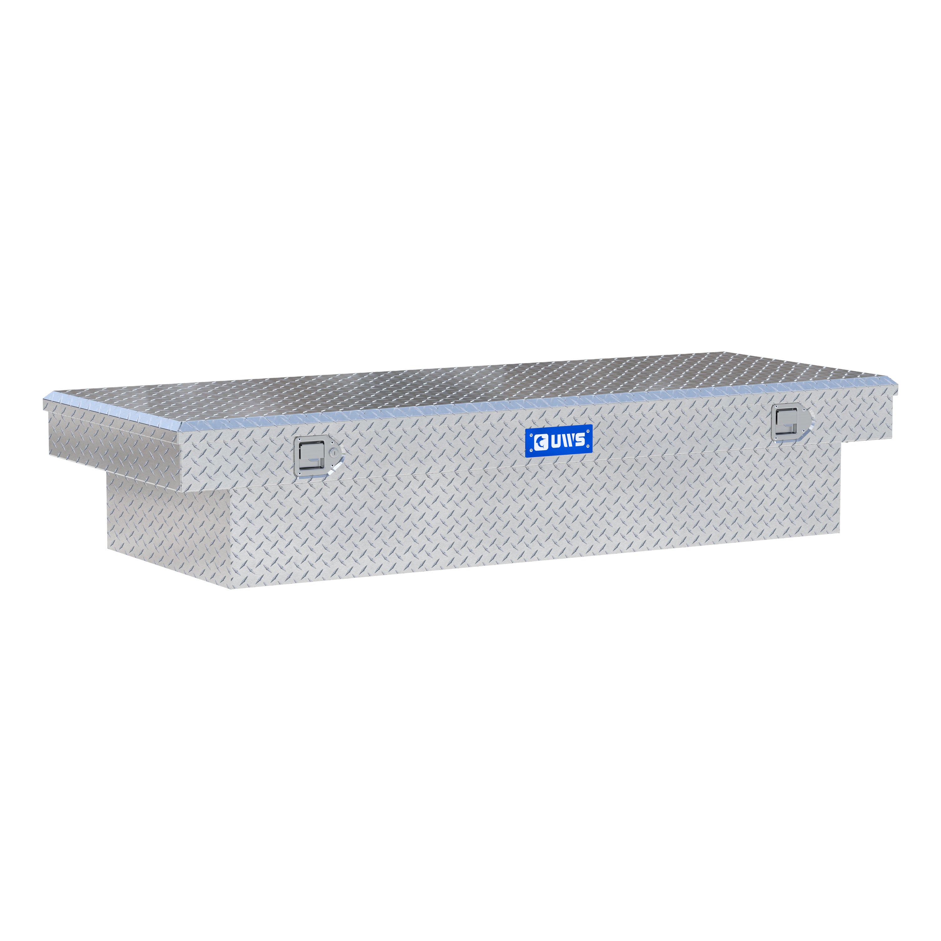 UWS TBS-72-LBTA Bright Aluminum 72" Extra-Wide Crossover Truck Tool Box