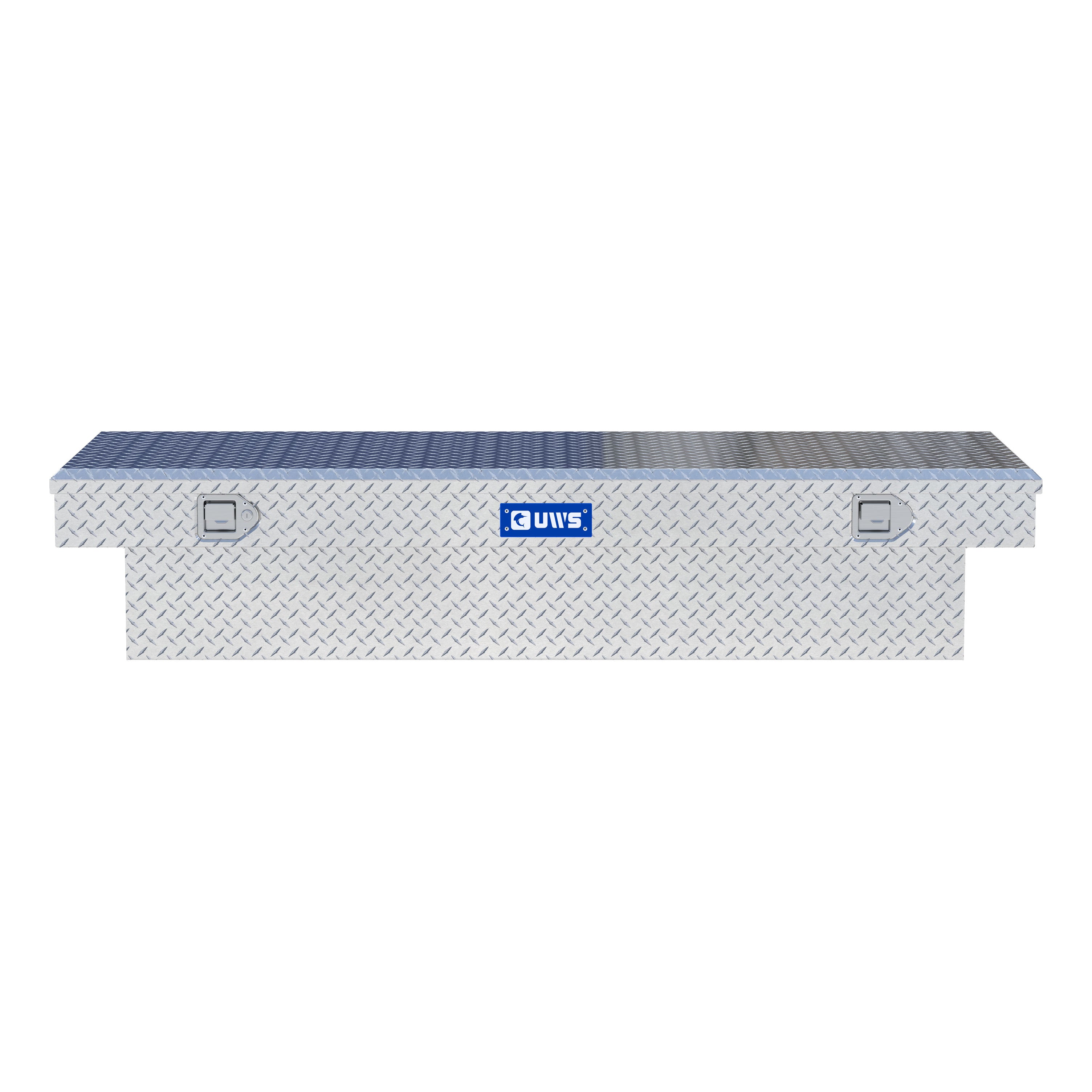 UWS TBS-72-LBTA Bright Aluminum 72" Extra-Wide Crossover Truck Tool Box