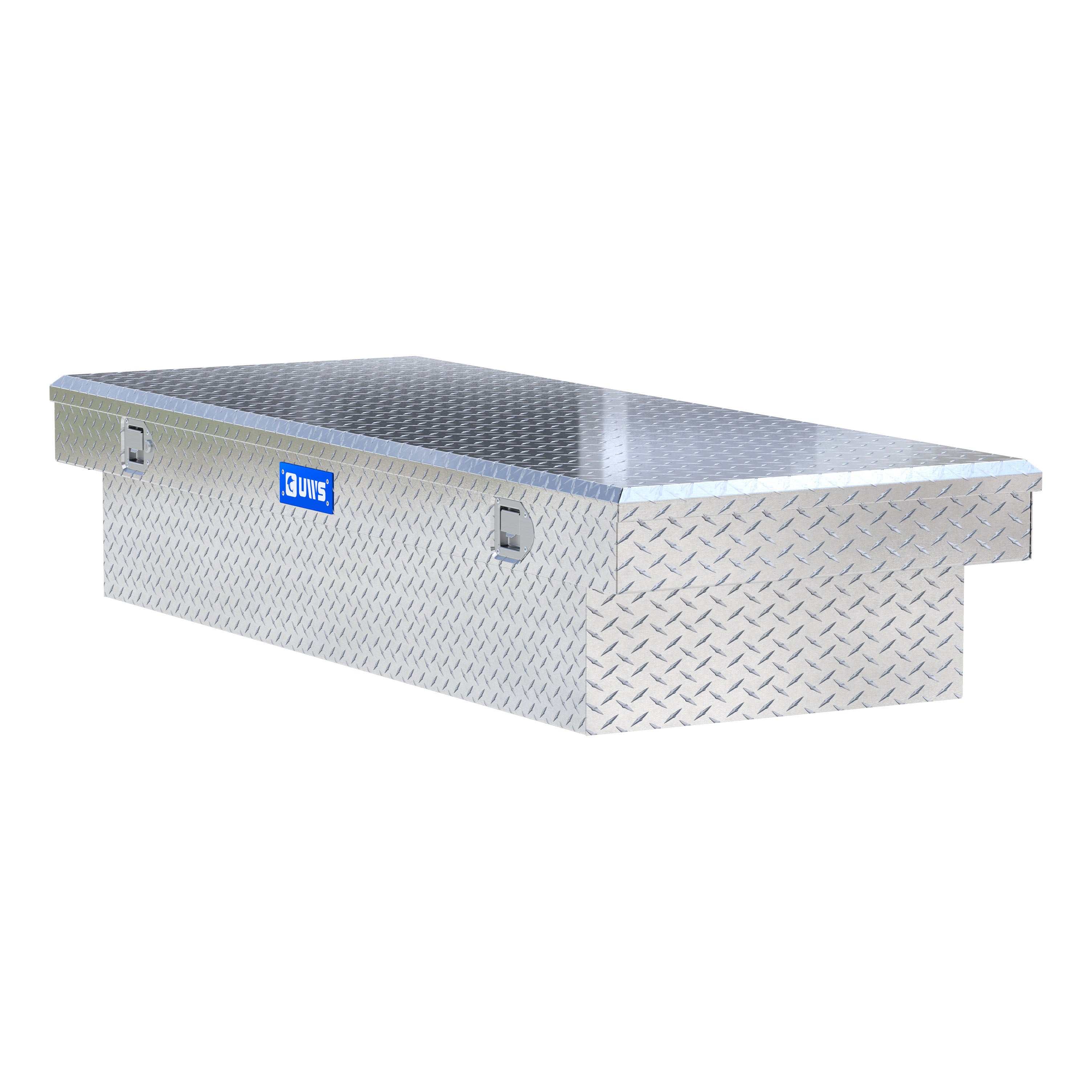 UWS TBS-72-LBTA Bright Aluminum 72" Extra-Wide Crossover Truck Tool Box