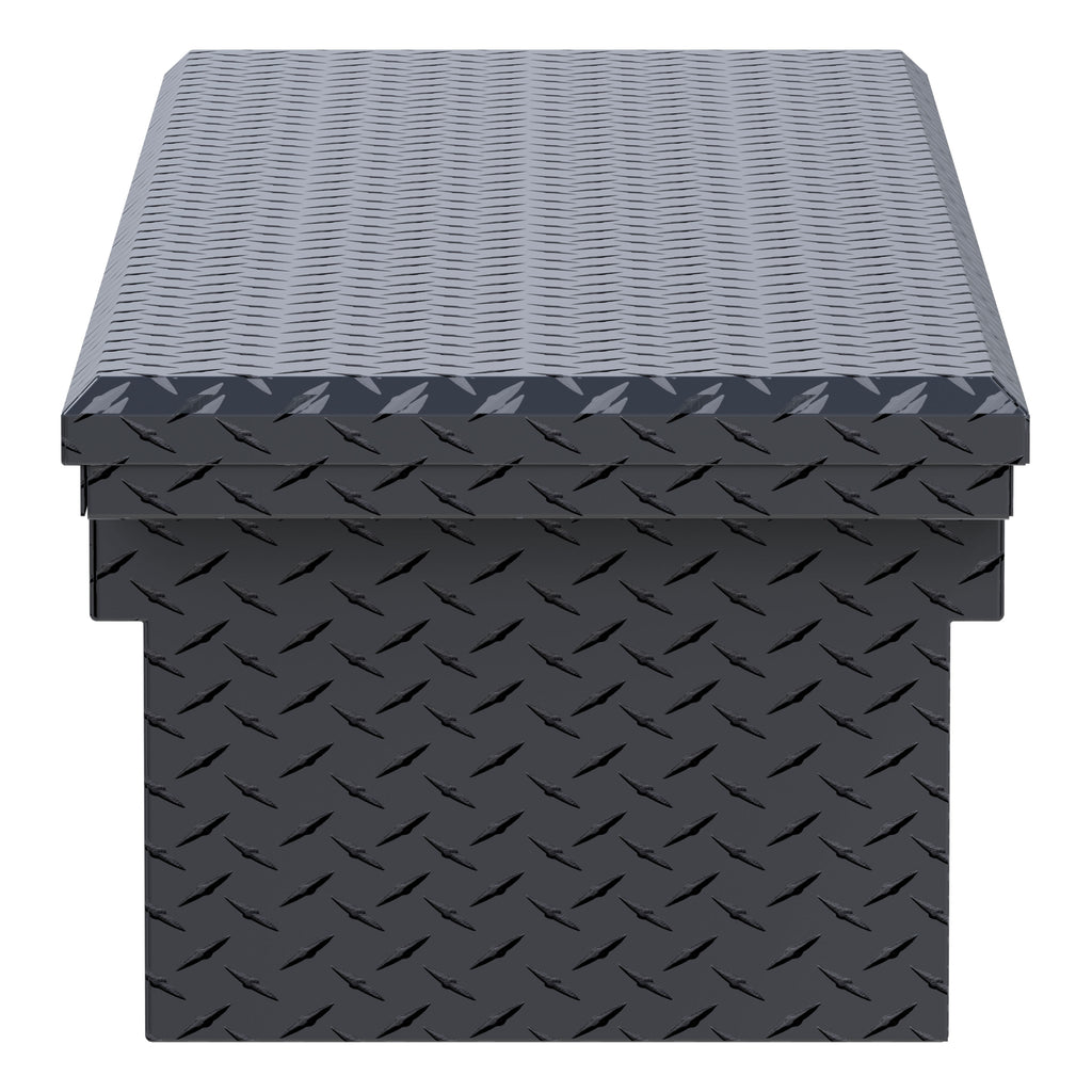 UWS TBS-72-LP-MB Matte Black Aluminum 72" Truck Tool Box with Low Profile (LTL Shipping Only)