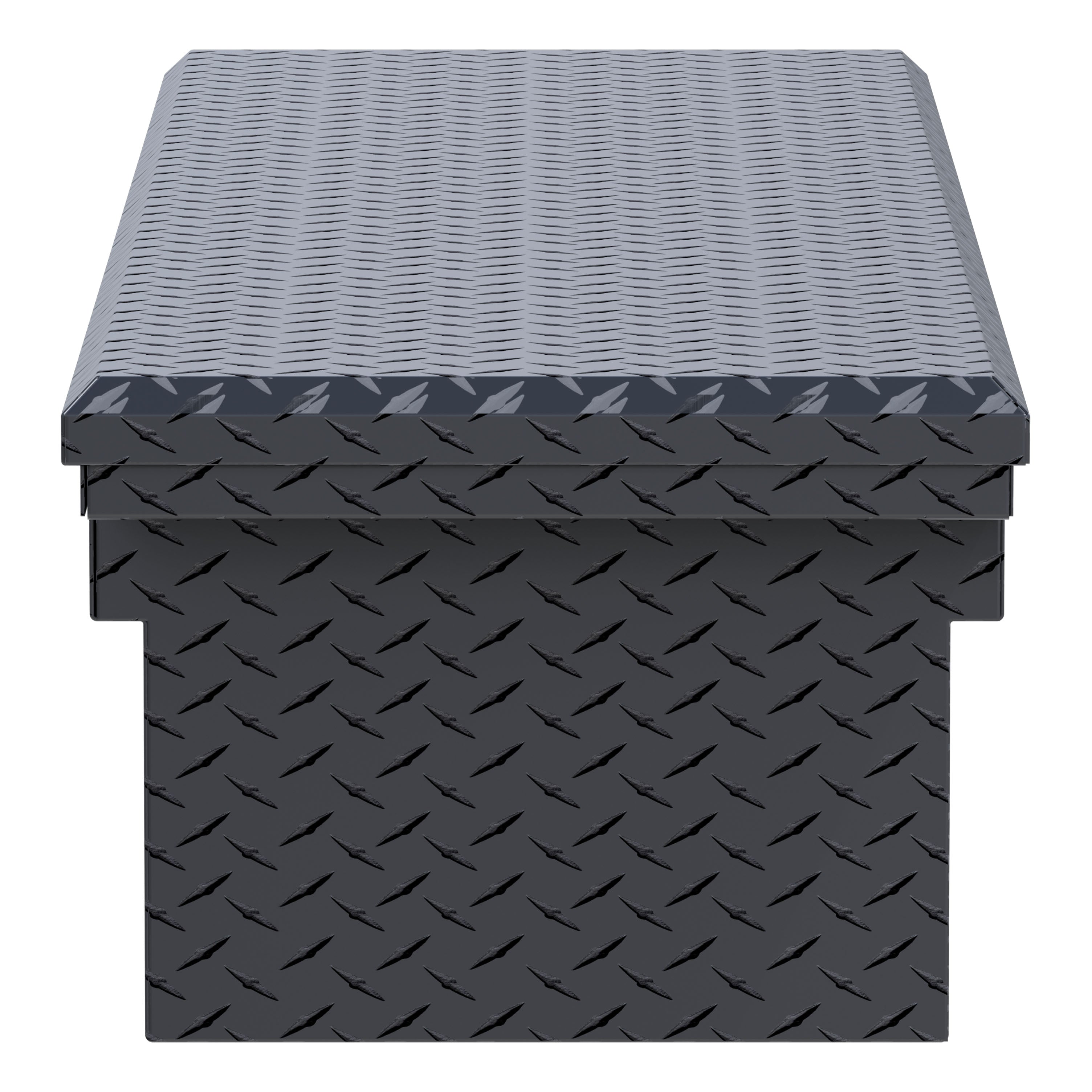 UWS TBS-72-LP-MB Matte Black Aluminum 72" Truck Tool Box with Low Profile (LTL Shipping Only)