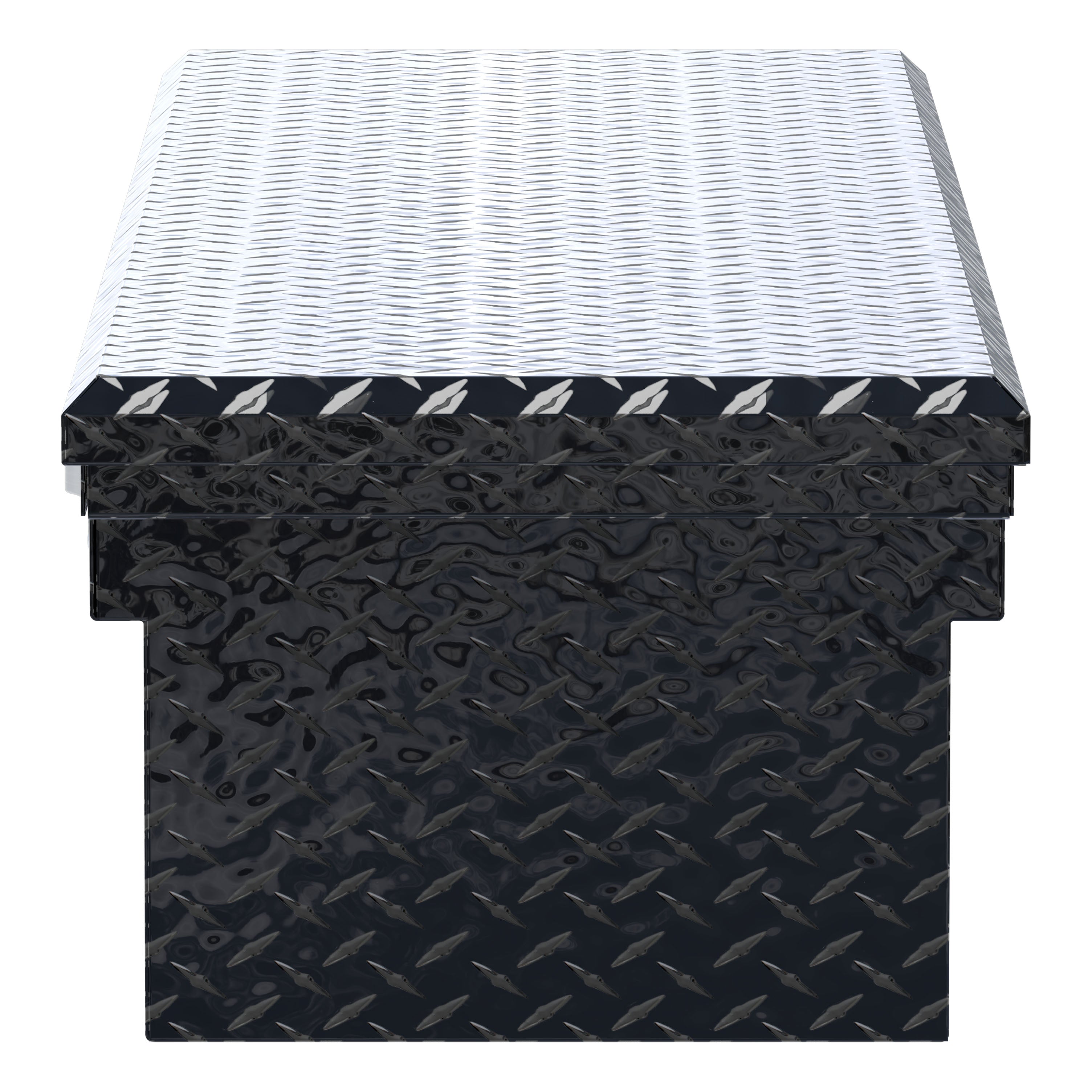 UWS TBS-72-LP-PH-B Gloss Black 72" Truck Tool Box, Low Profile, Pull Handles (LTL Shipping Only)