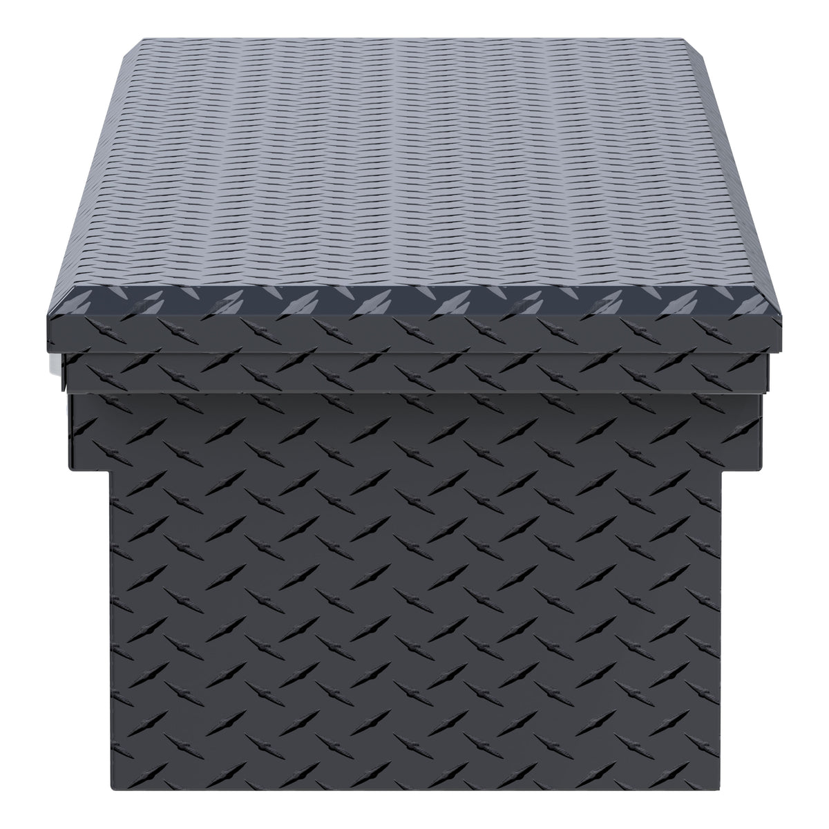 UWS TBS-72-LP-PH-MB Matte Black 72" Truck Tool Box, Low Profile, Pull Handles (LTL Shipping Only)