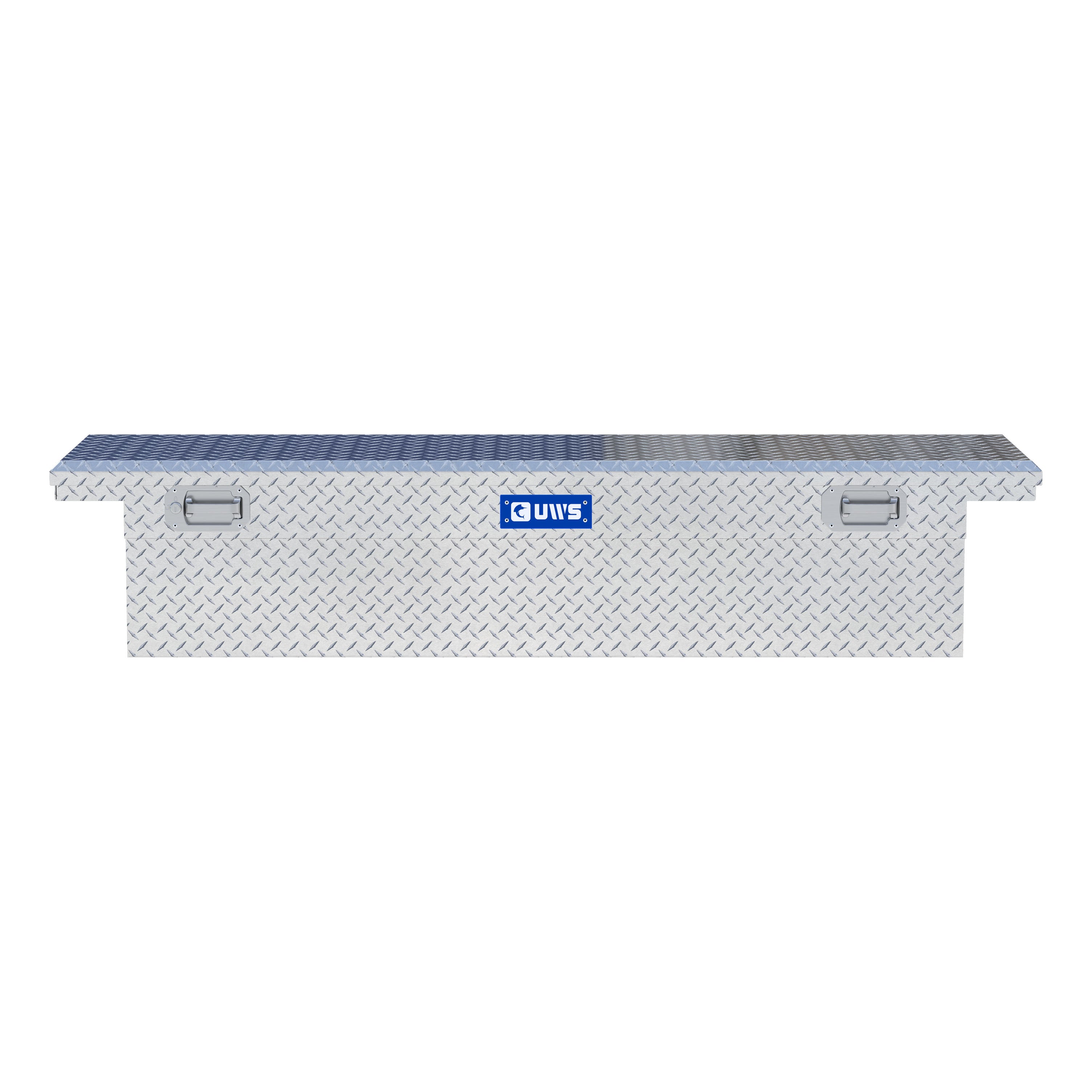UWS TBS-72-LP-PH Aluminum 72" Truck Tool Box with Low Profile, Pull Handles (LTL Shipping Only)