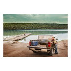UWS TBS-72-LP Bright Aluminum 72" Crossover Truck Tool Box, Low Profile (LTL Shipping Only)