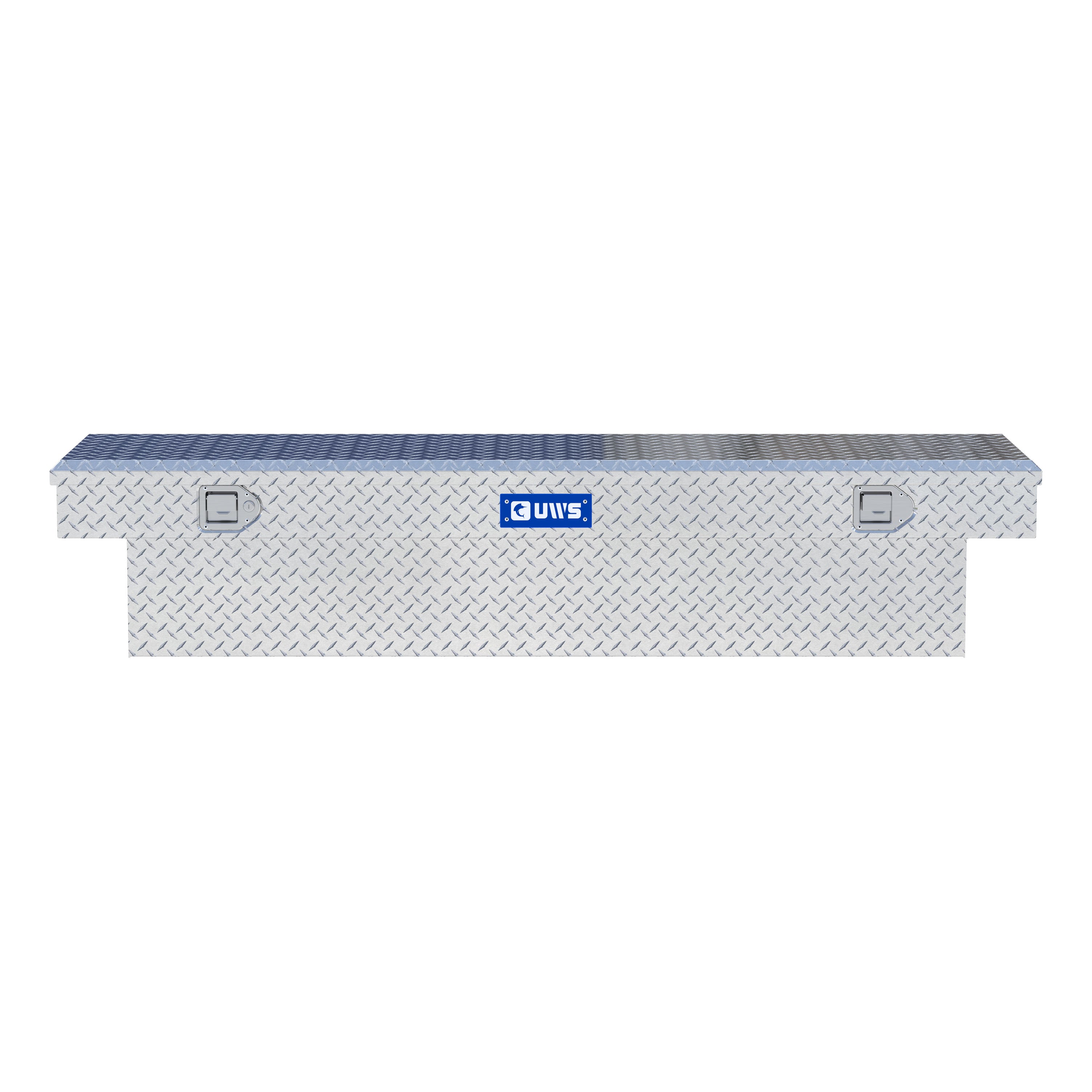 UWS TBS-72 Bright Aluminum 72" Crossover Truck Tool Box (LTL Shipping Only)