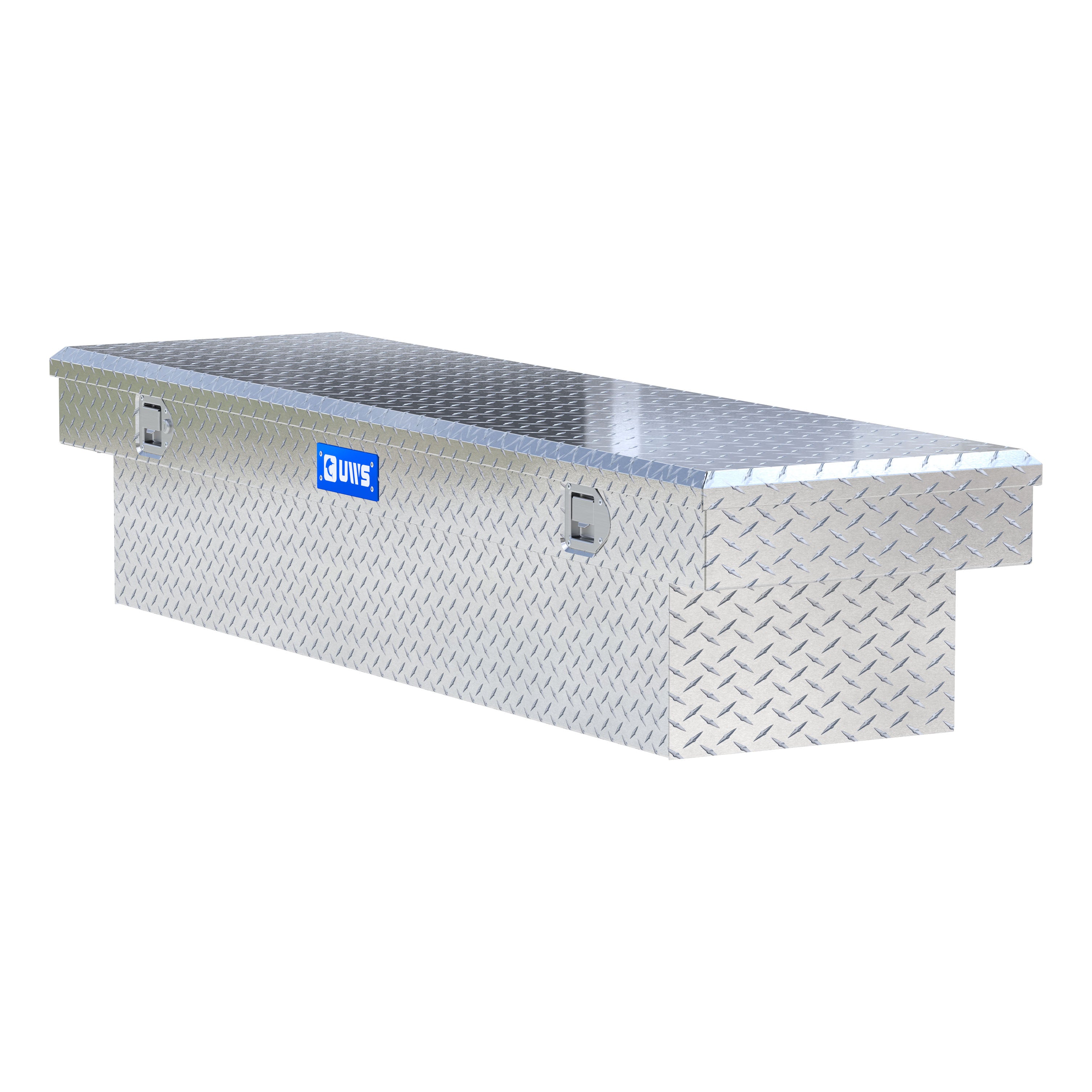 UWS TBS-72 Bright Aluminum 72" Crossover Truck Tool Box (LTL Shipping Only)