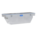 UWS TBSD-69-A Bright Aluminum 69" Deep Angled Crossover Truck Tool Box