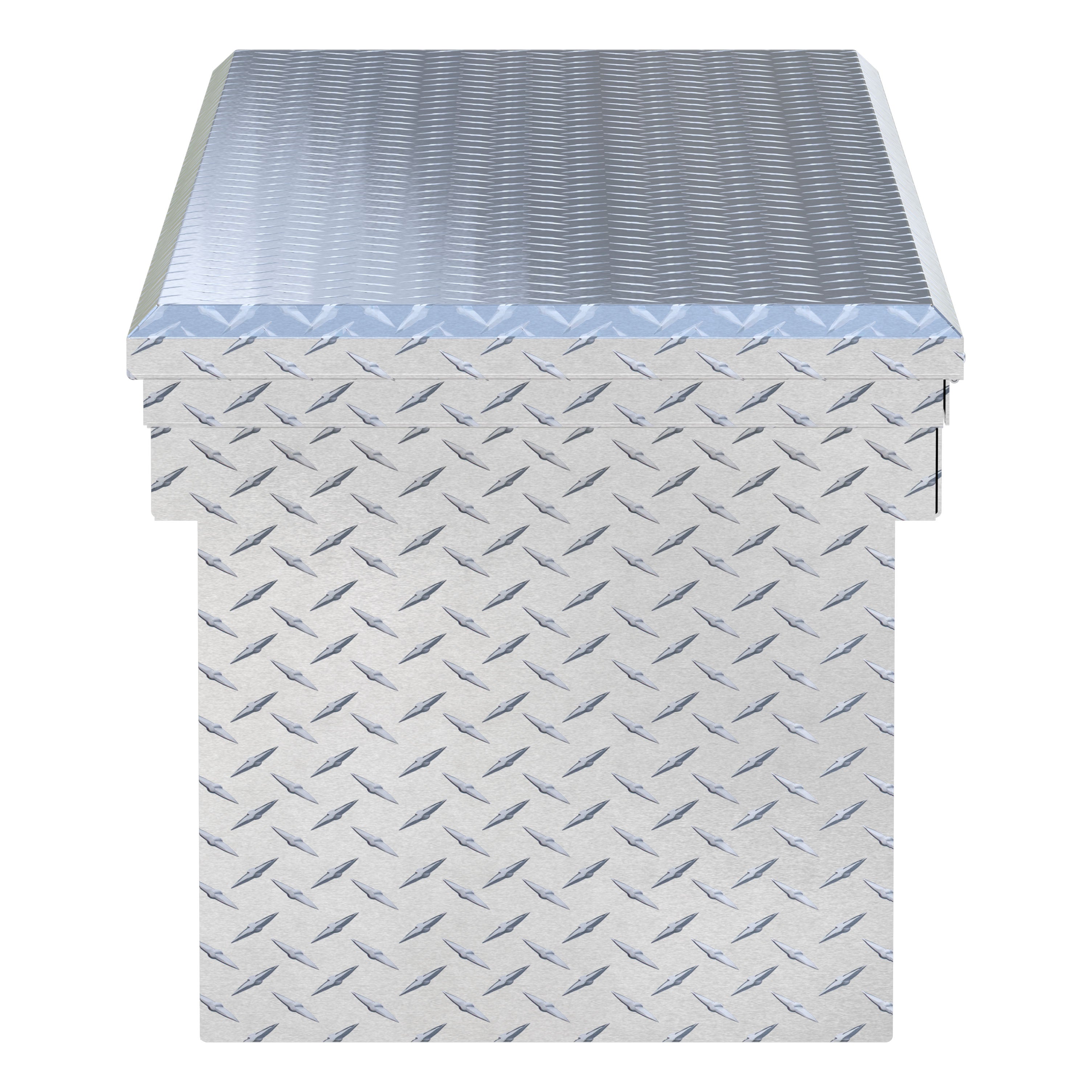 UWS TBSD-69-LP Bright Aluminum 69" Deep Truck Tool Box with Low Profile (LTL Shipping Only)