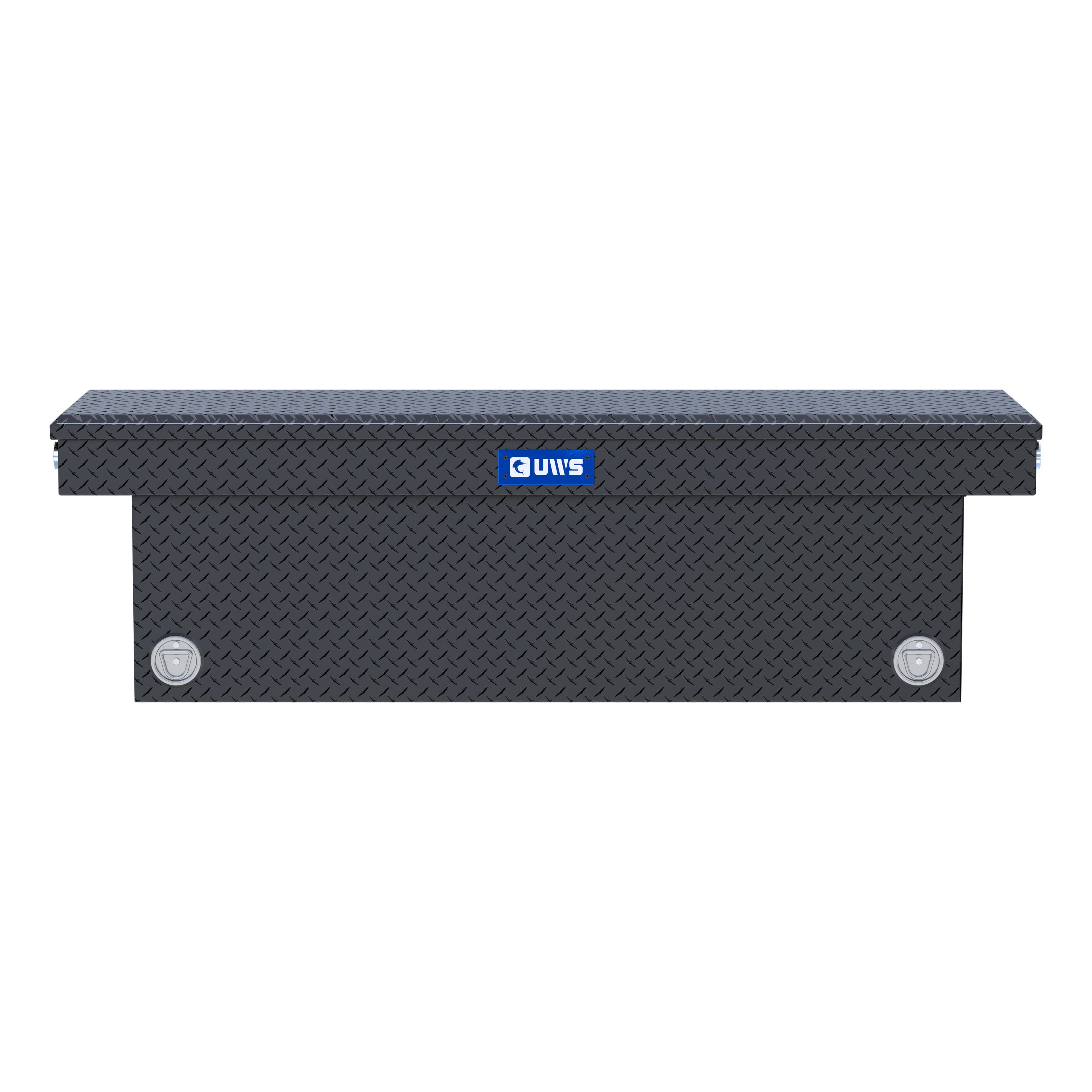 UWS TBSD-69-PB-MB Matte Black 69" Deep Push Button Crossover Truck Tool Box