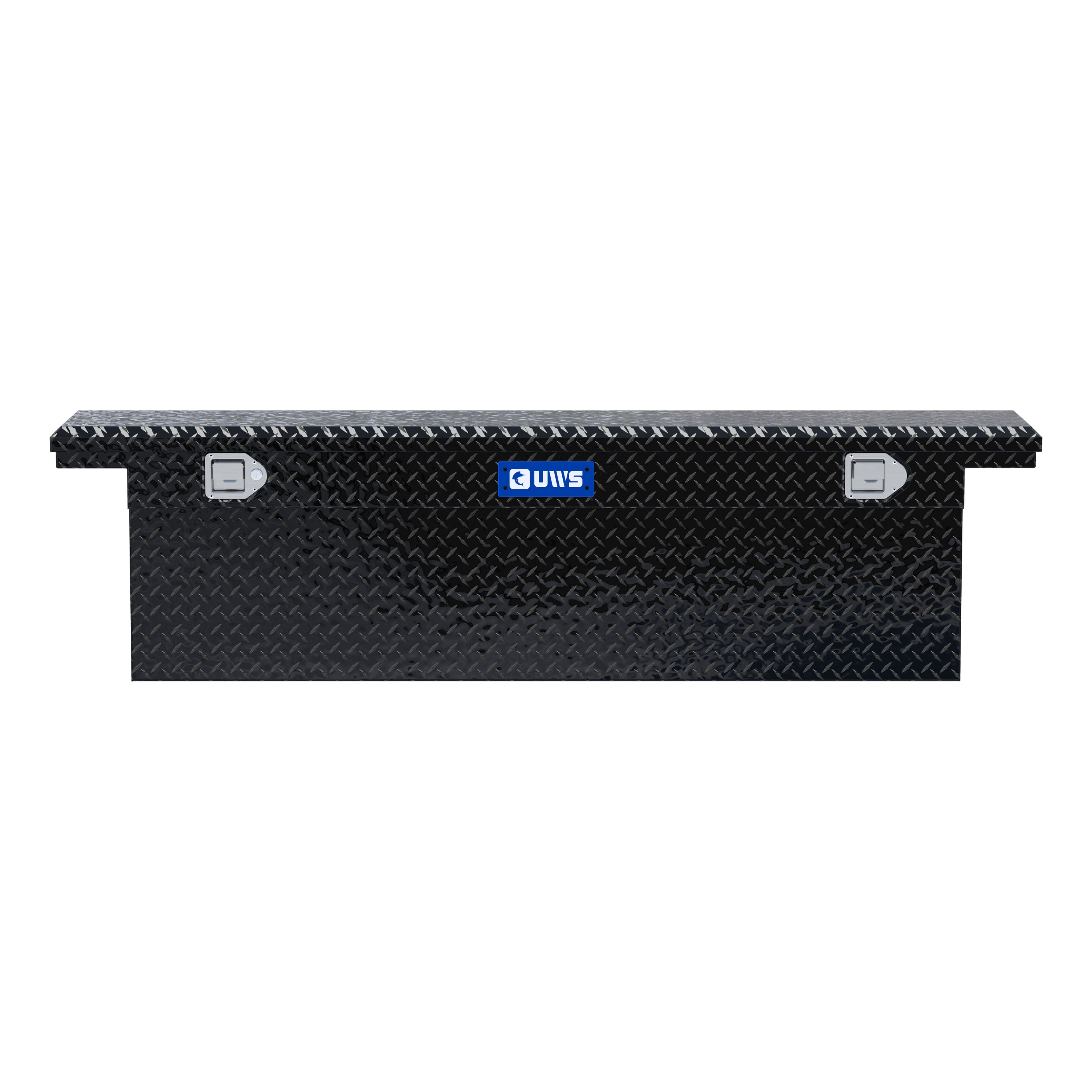 UWS TBSD-69-SL-LP-B Gloss Black 69" Deep Slim Truck Tool Box, Low Profile (LTL Shipping Only)