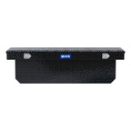 UWS TBSD-72-A-BLK Gloss Black Aluminum 72" Deep Angled Crossover Truck Tool Box