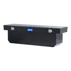 UWS TBSD-72-A-BLK Gloss Black Aluminum 72" Deep Angled Crossover Truck Tool Box