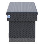 UWS TBSD-72-A-PB-MB Matte Black 72" Deep Angled Push Button Crossover Truck Tool Box