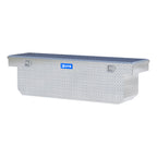 UWS TBSD-72-A Bright Aluminum 72" Deep Angled Crossover Truck Tool Box