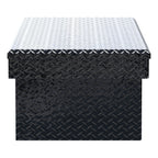 UWS TBSD-72-LBTA-B Gloss Black Aluminum 72" Deep Extra-Wide Crossover Truck Tool Box