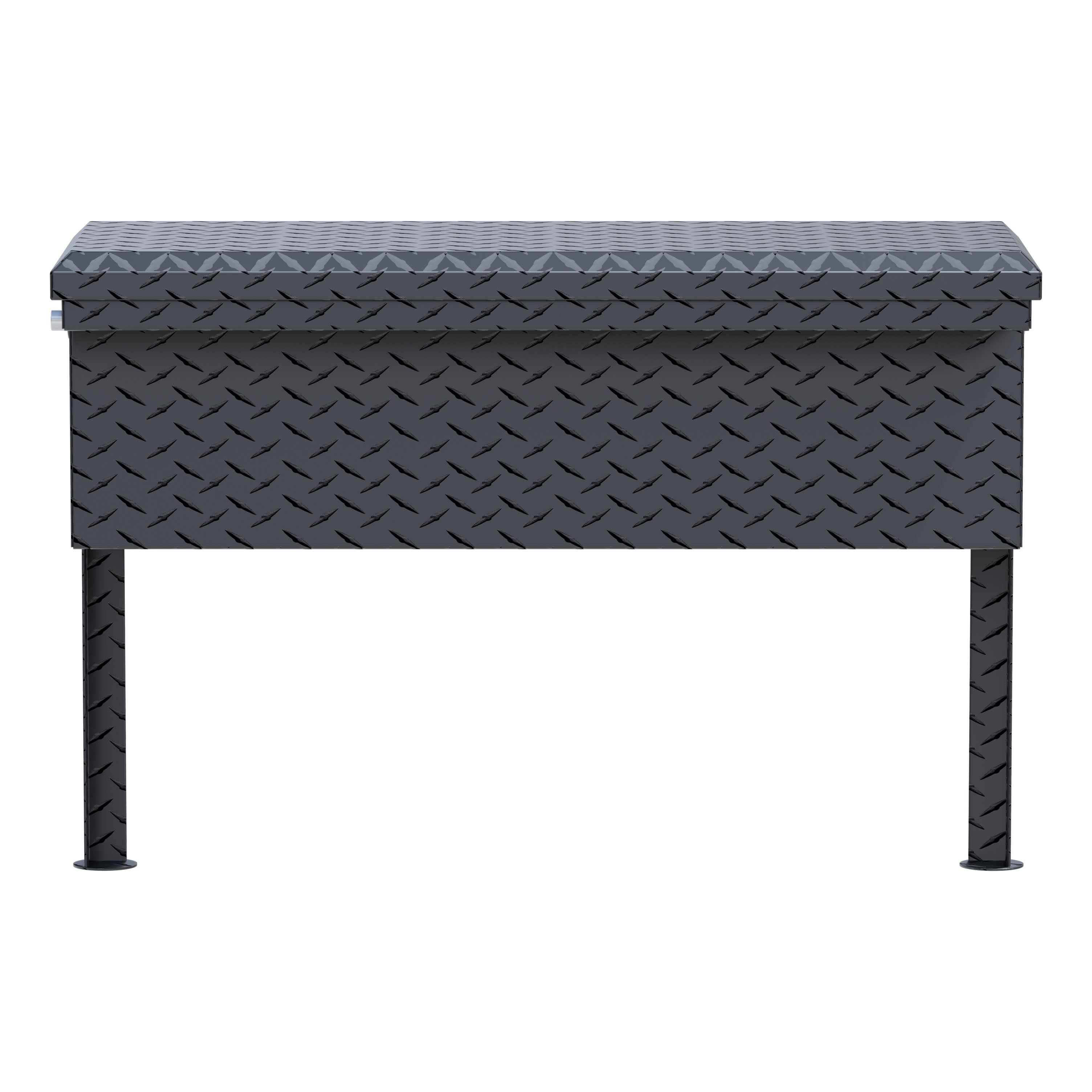 UWS TBSM-36-LP-MB Matte Black Aluminum 36" Truck Side Tool Box, Low Profile (LTL Shipping Only)