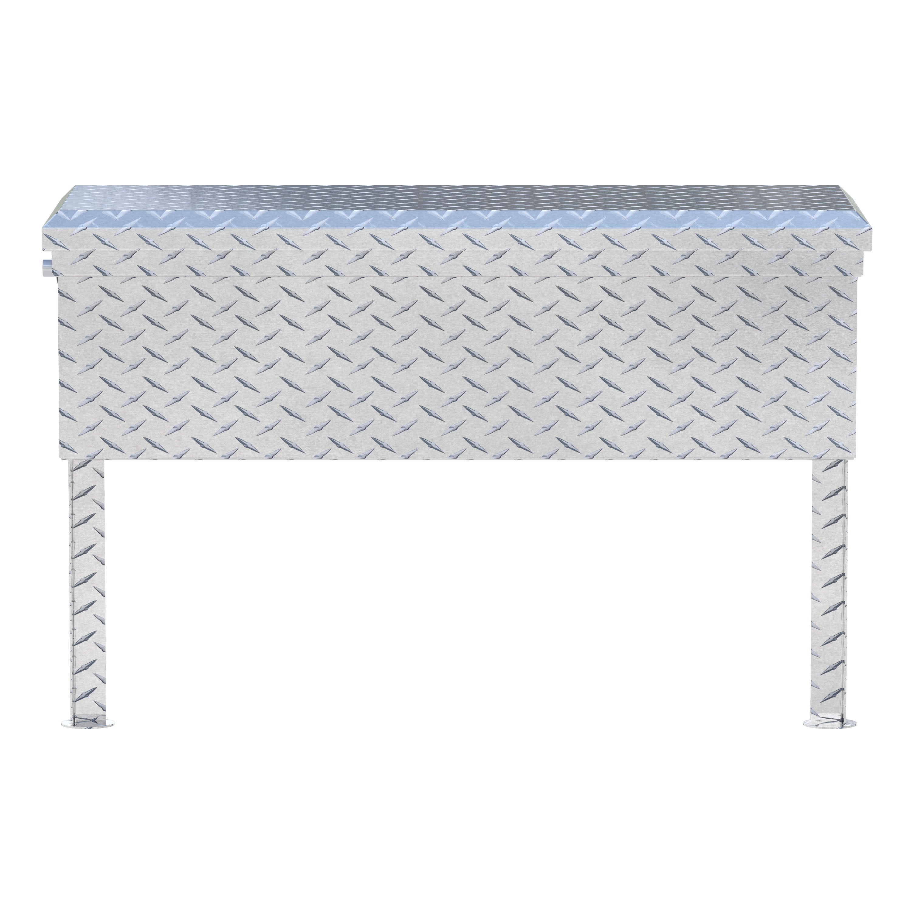UWS TBSM-36-LP Bright Aluminum 36" Truck Side Tool Box with Low Profile (LTL Shipping Only)