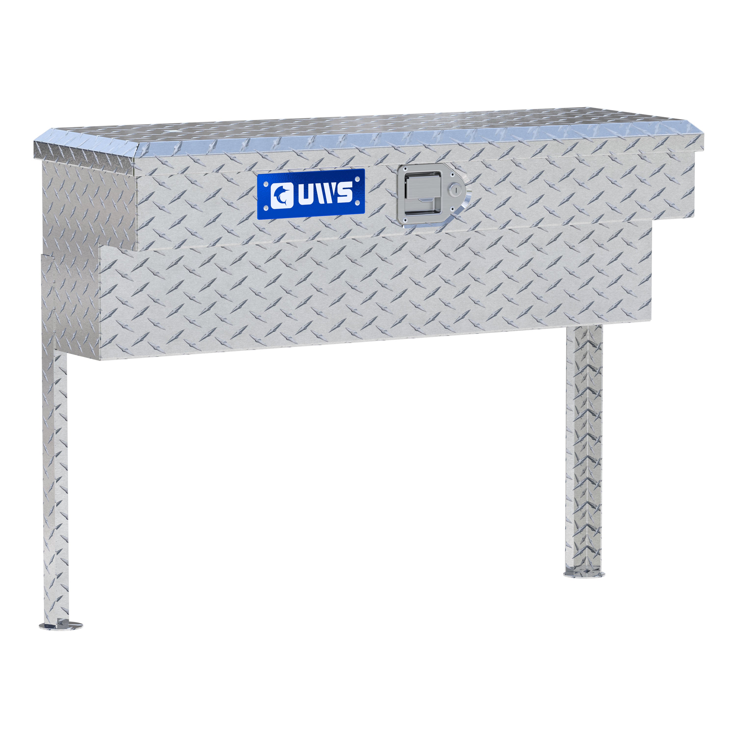UWS TBSM-36 Bright Aluminum 36" Truck Side Tool Box (LTL Shipping Only)