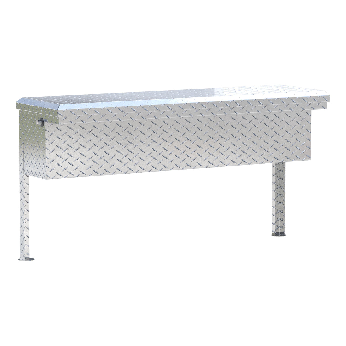 UWS TBSM-48-LP Bright Aluminum 48" Truck Side Tool Box with Low Profile (LTL Shipping Only)