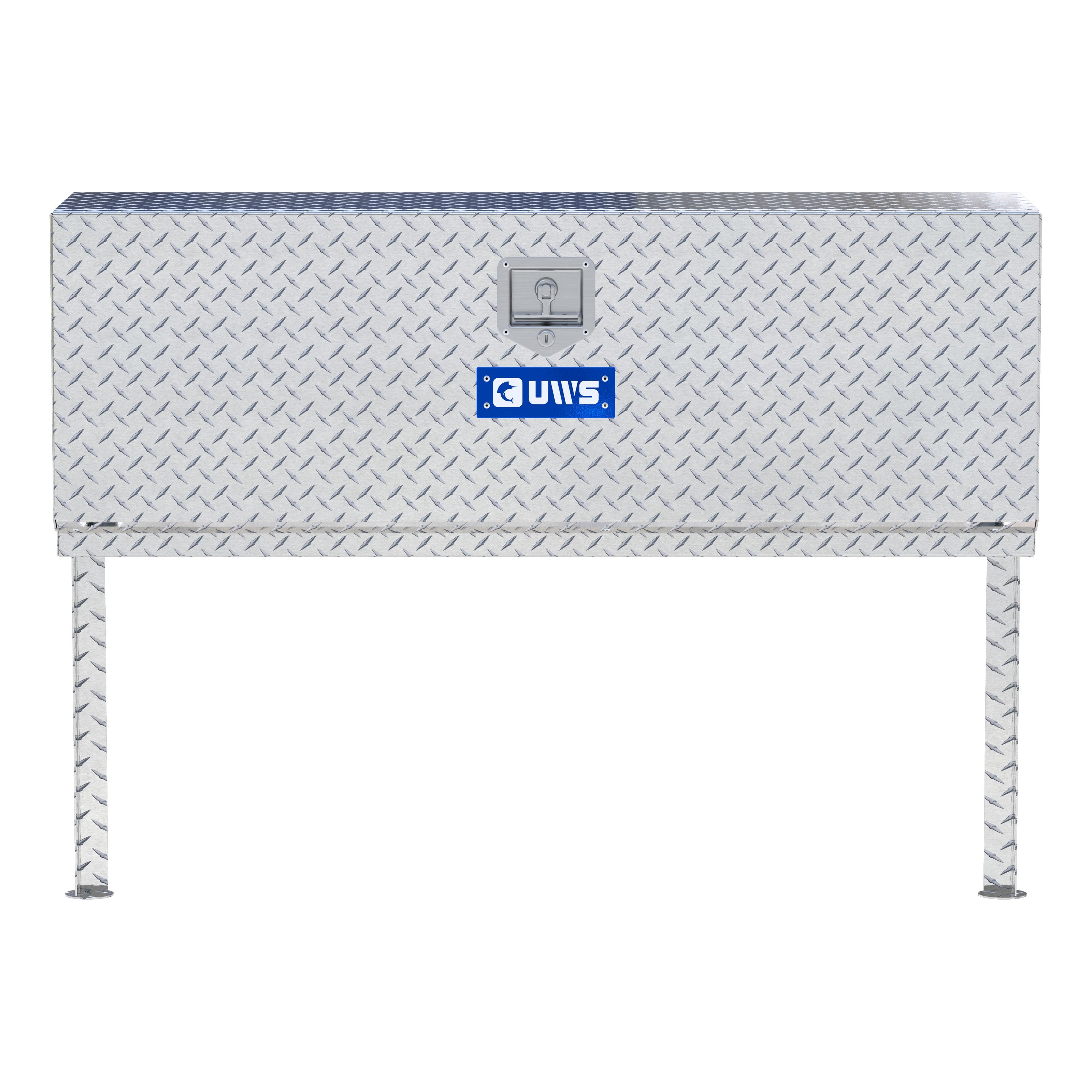 UWS TBTS-48 Bright Aluminum 48" Single-Door Topside Truck Tool Box (LTL Shipping Only)