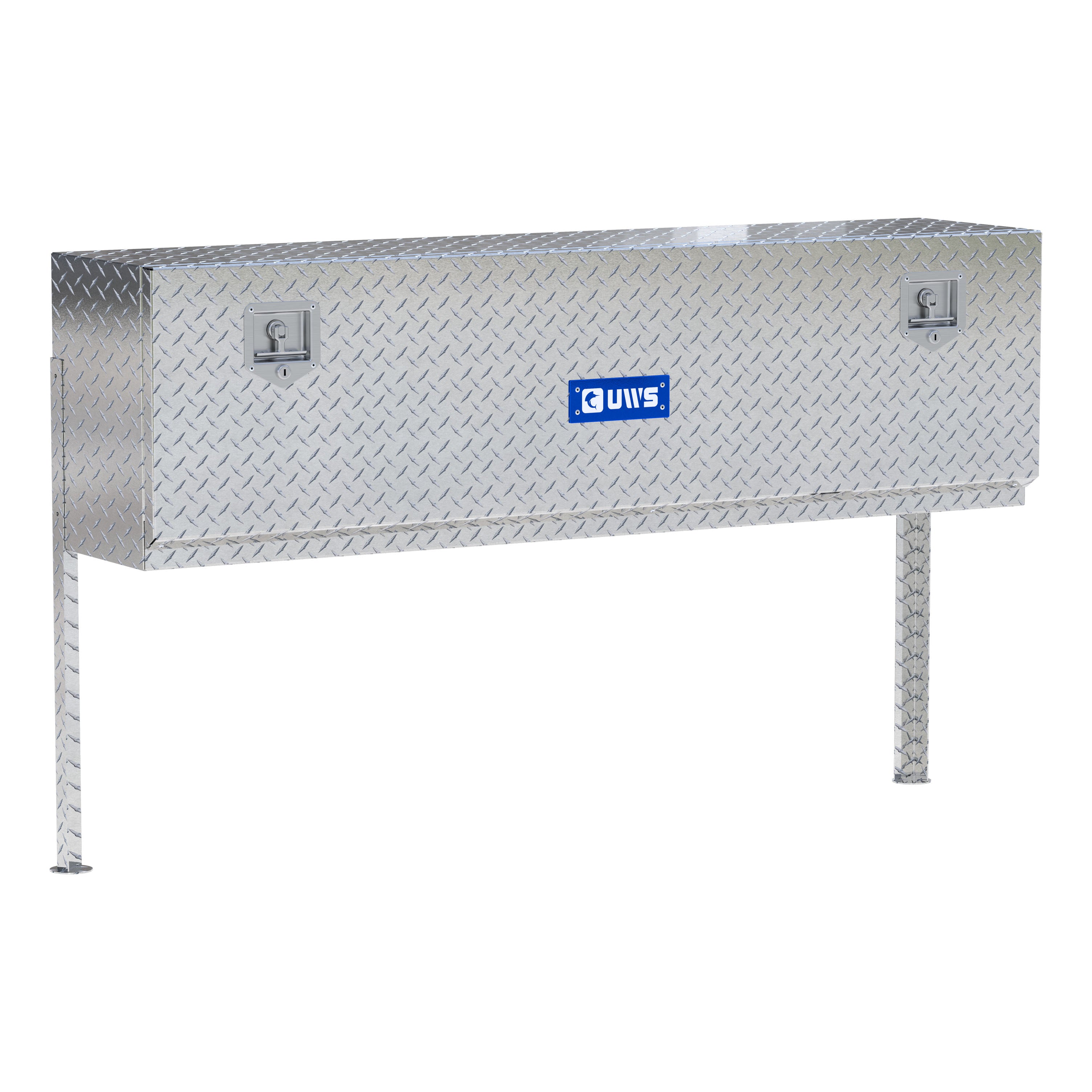 UWS TBTS-60 Bright Aluminum 60" Single-Door Topside Truck Tool Box (LTL Shipping Only)