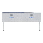 UWS TBTS-72 Bright Aluminum 72" Double-Door Topside Truck Tool Box (LTL Shipping Only)