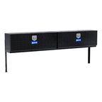 UWS TBTS-96-BLK Gloss Black Aluminum 96" Double-Door Topside Truck Tool Box