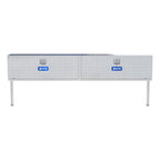 UWS TBTS-96 Bright Aluminum 96" Double-Door Topside Truck Tool Box