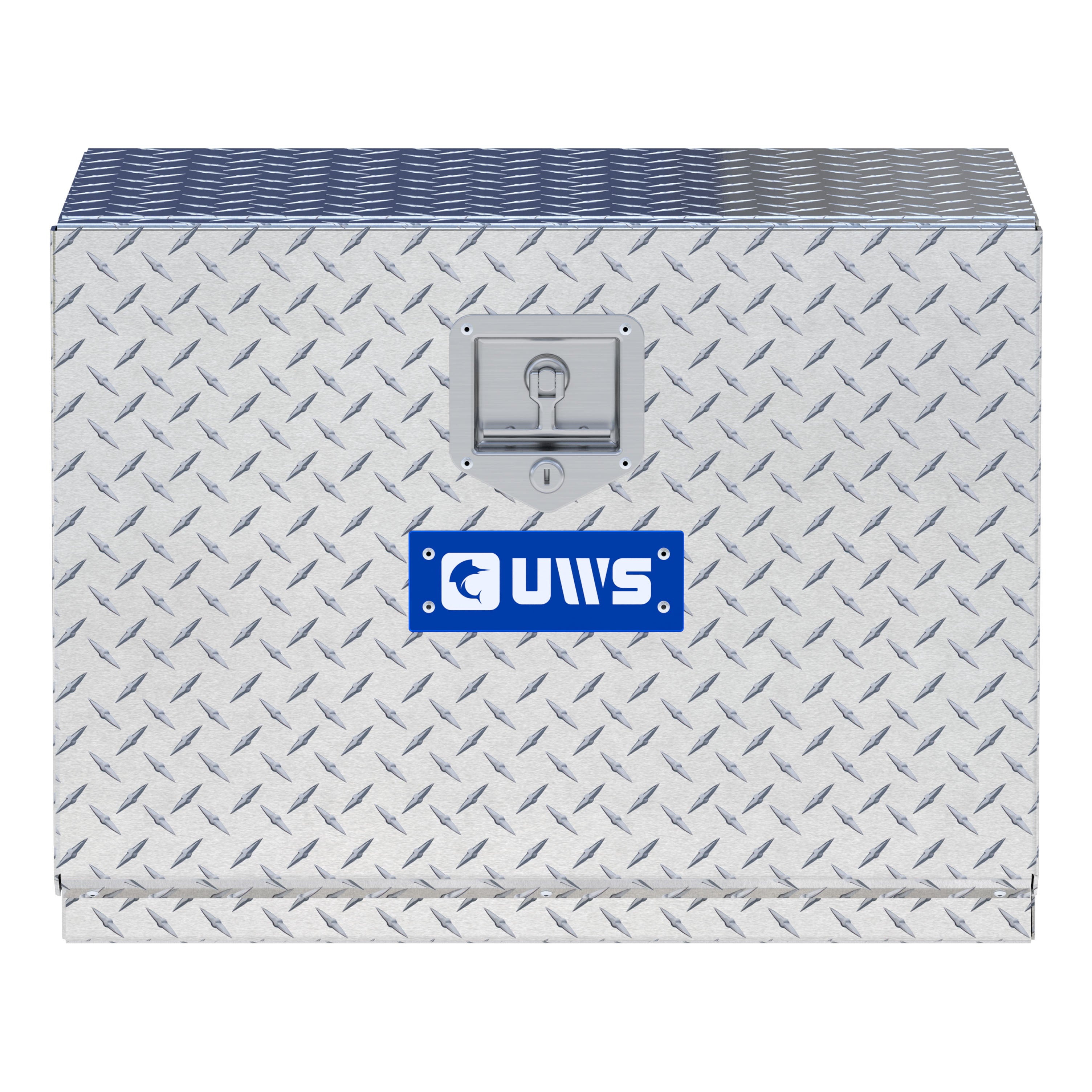 UWS TBUB-24 Bright Aluminum 24" Single-Door Underbody Tool Box (LTL Shipping Only)