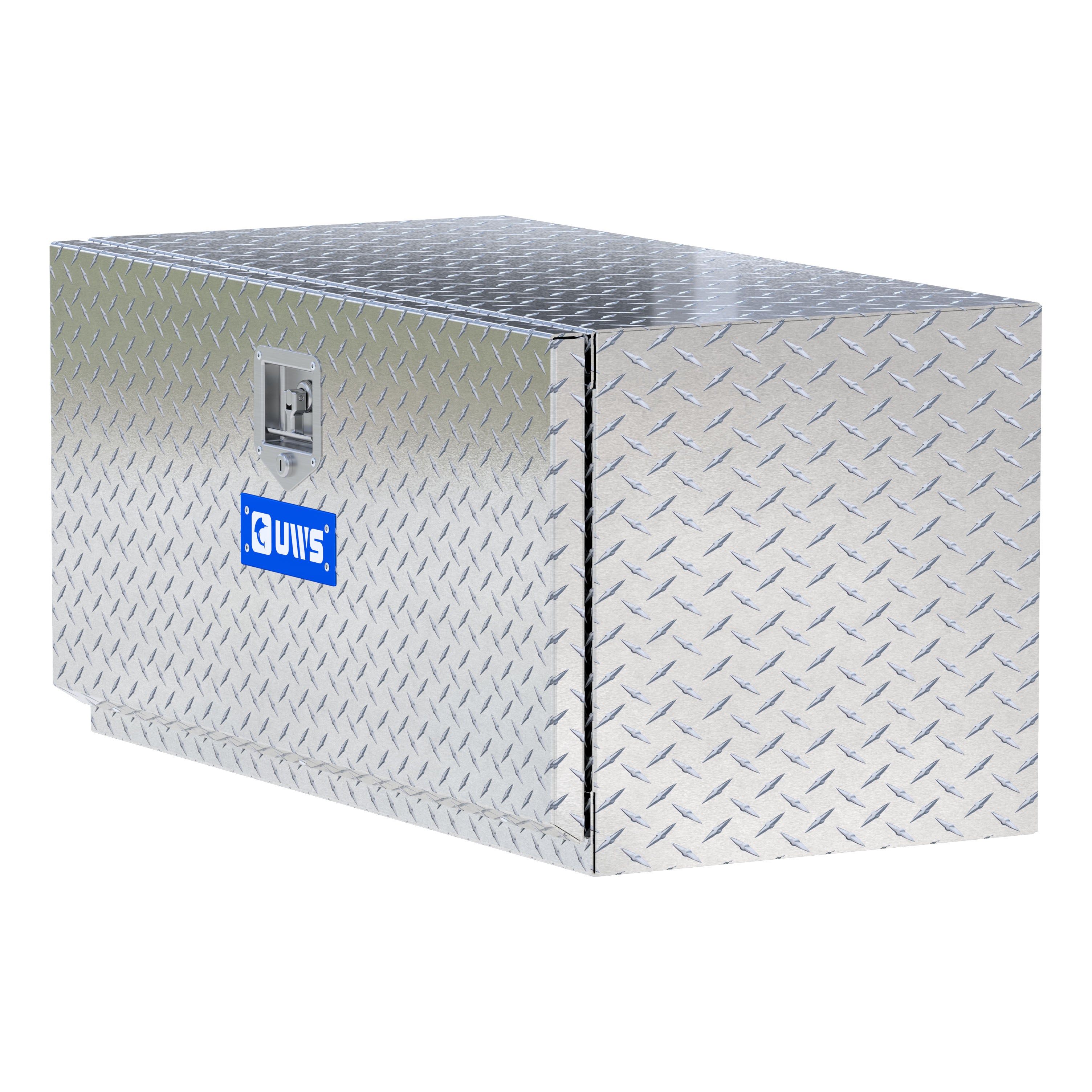 UWS TBUB-36 Bright Aluminum 36" Single-Door Underbody Tool Box (LTL Shipping Only)